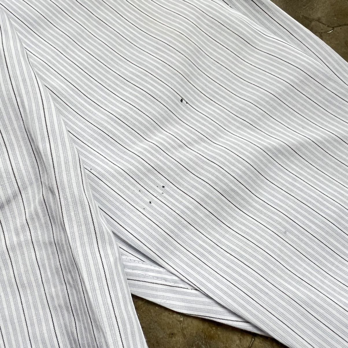 Issey Miyake Vintage 90s Issey Miyake Vertical Stripe Long Sleeve Shirt Size US L / EU 52-54 / 3 - 5 Thumbnail