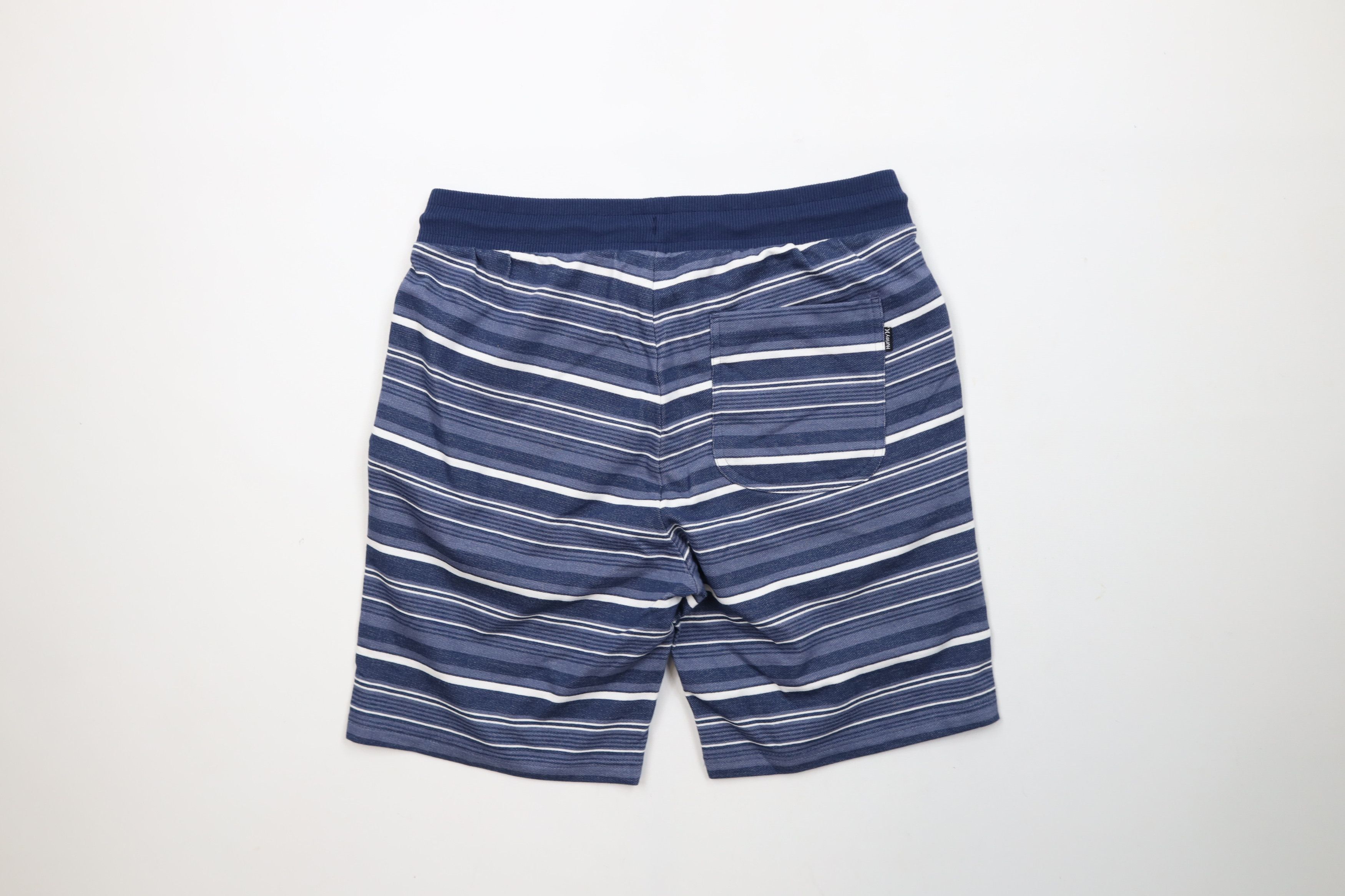 Hurley × Vintage New Hurley Surfing Striped Above Knee French Terry Shorts Size US 30 / EU 46 - 9 Thumbnail
