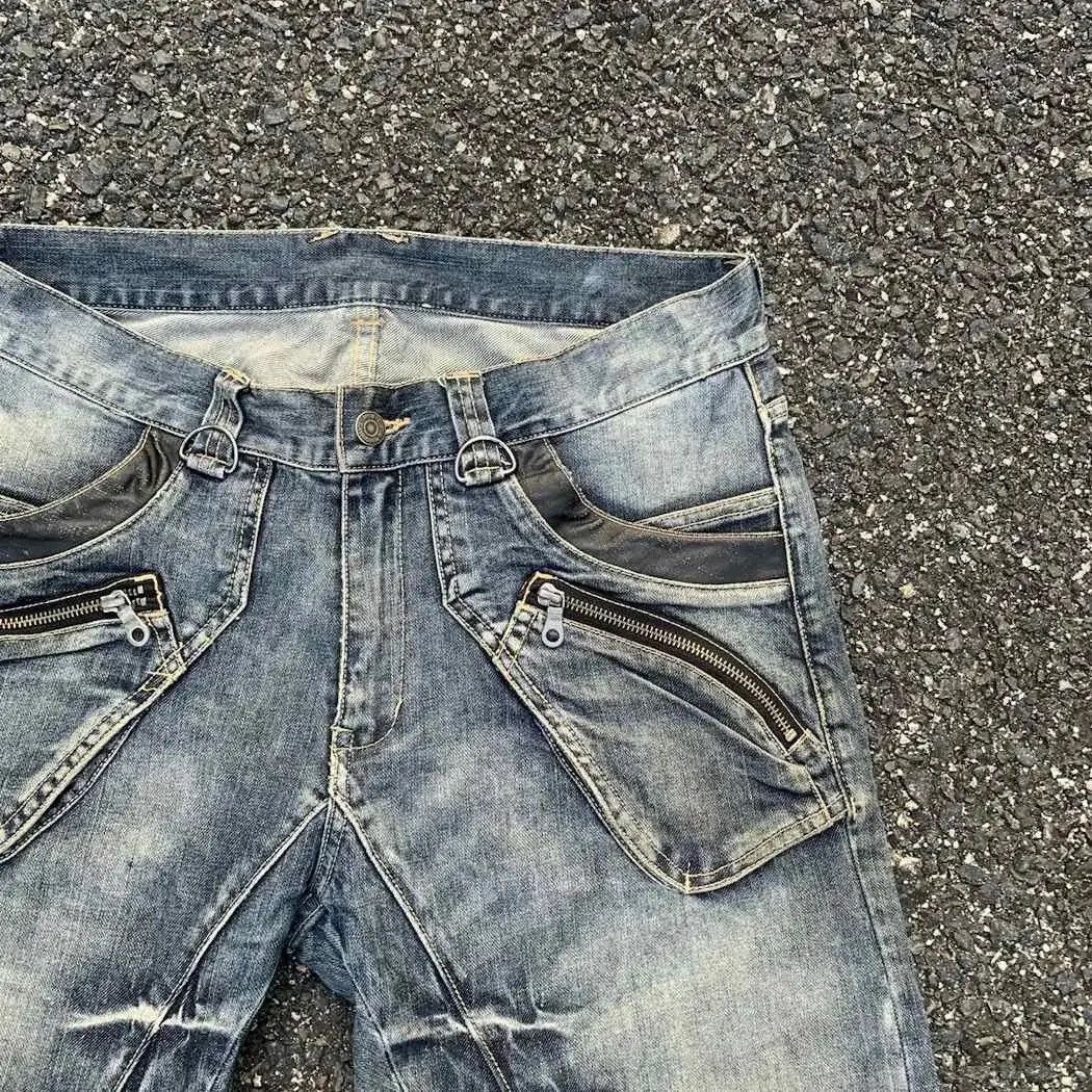 PPFM × The Smiths Vintage PPFM Jeans Curve/Banana Seditionaries Denim Pants Size US 32 / EU 48 - 7 Thumbnail