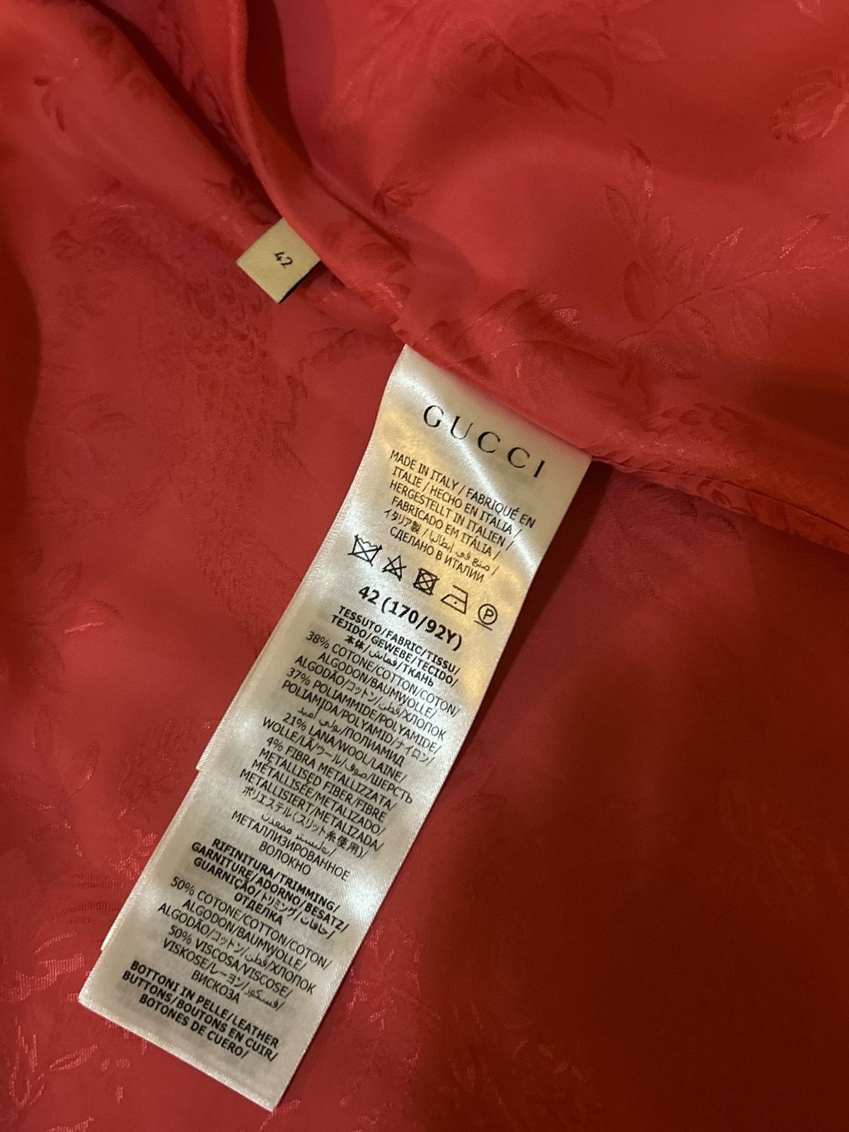 Gucci Gucci Wool Lame Tweed Jacket size 42 Size M / US 6-8 / IT 42-44 - 7 Thumbnail