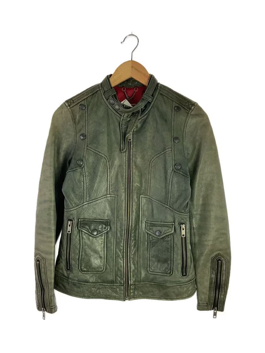 Avirex Avirex Plain Sheep Leather Jacket Blouson Green Size US M / EU 48-50 / 2 - 1 Thumbnail