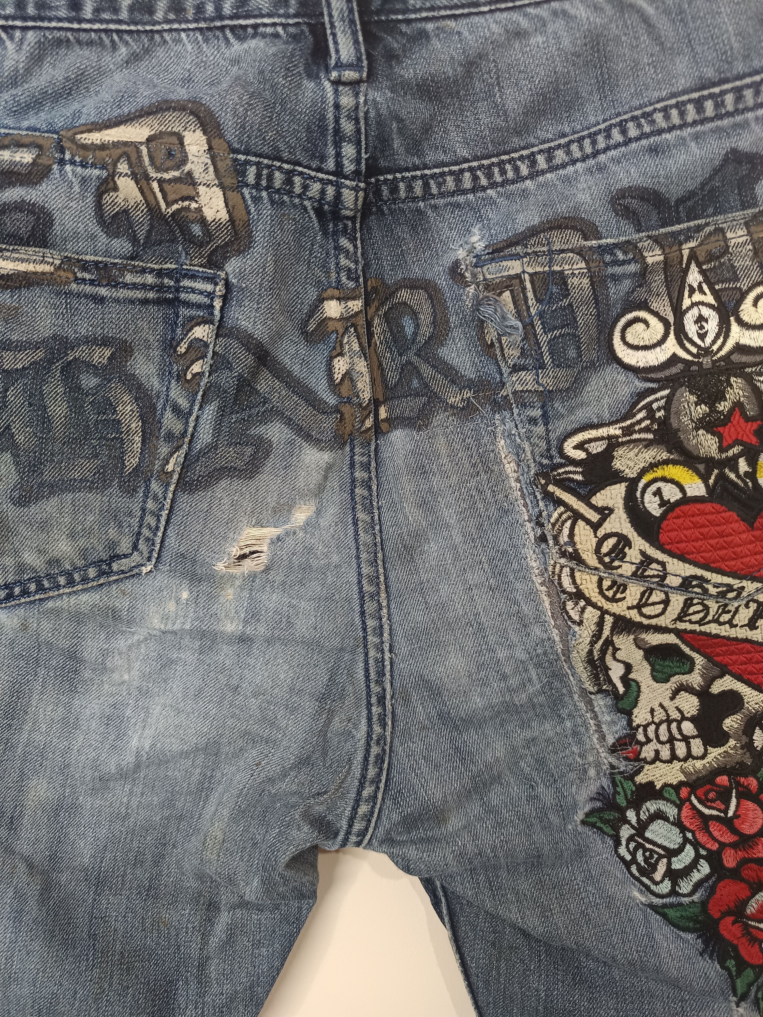 Ed Hardy × Vintage Vintage Ed hardy jeans size 30 Size US 30 / EU 46 - 3 Thumbnail