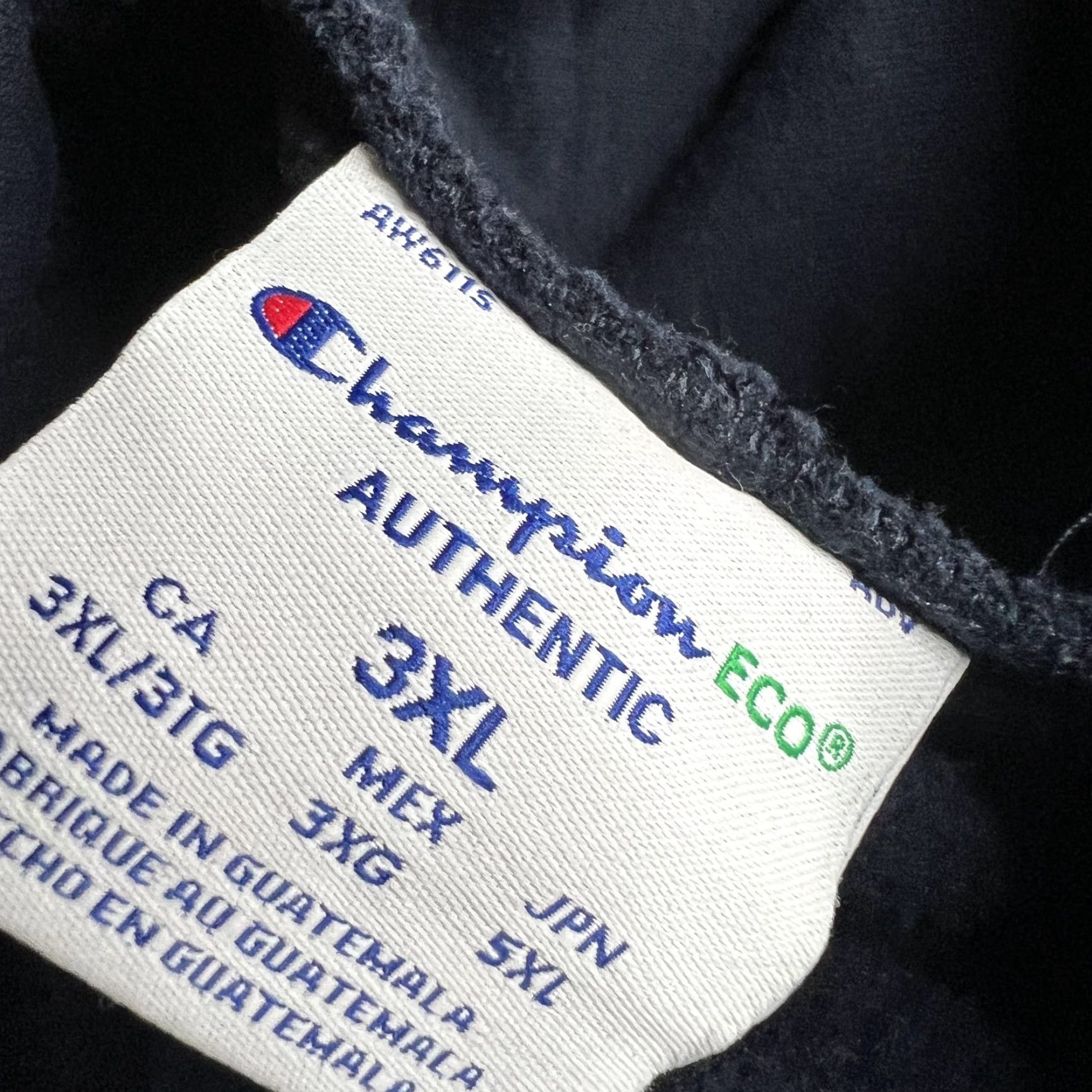 Champion Champion Hoodie Mens 3XL Blue Fleece New Age Records Straight Edge Punk Rock Graphic Print Size US XXL / EU 58 / 5 - 5 Thumbnail
