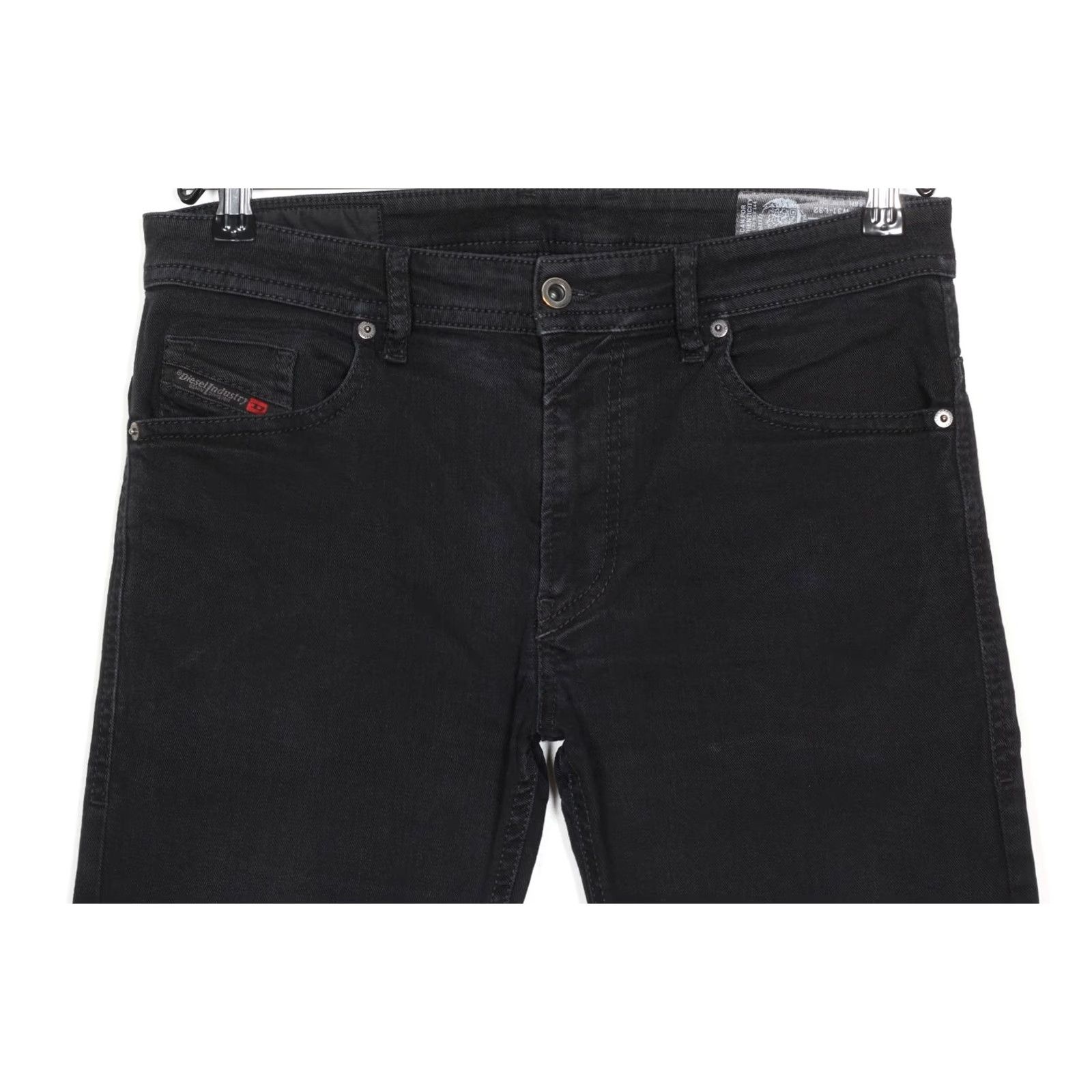 Diesel DIESEL THOMMER Jeans Men Slim Skinny 31x32 W31 L32 DZ7488 Grey/Dark Denim Size US 31 - 2 Thumbnail