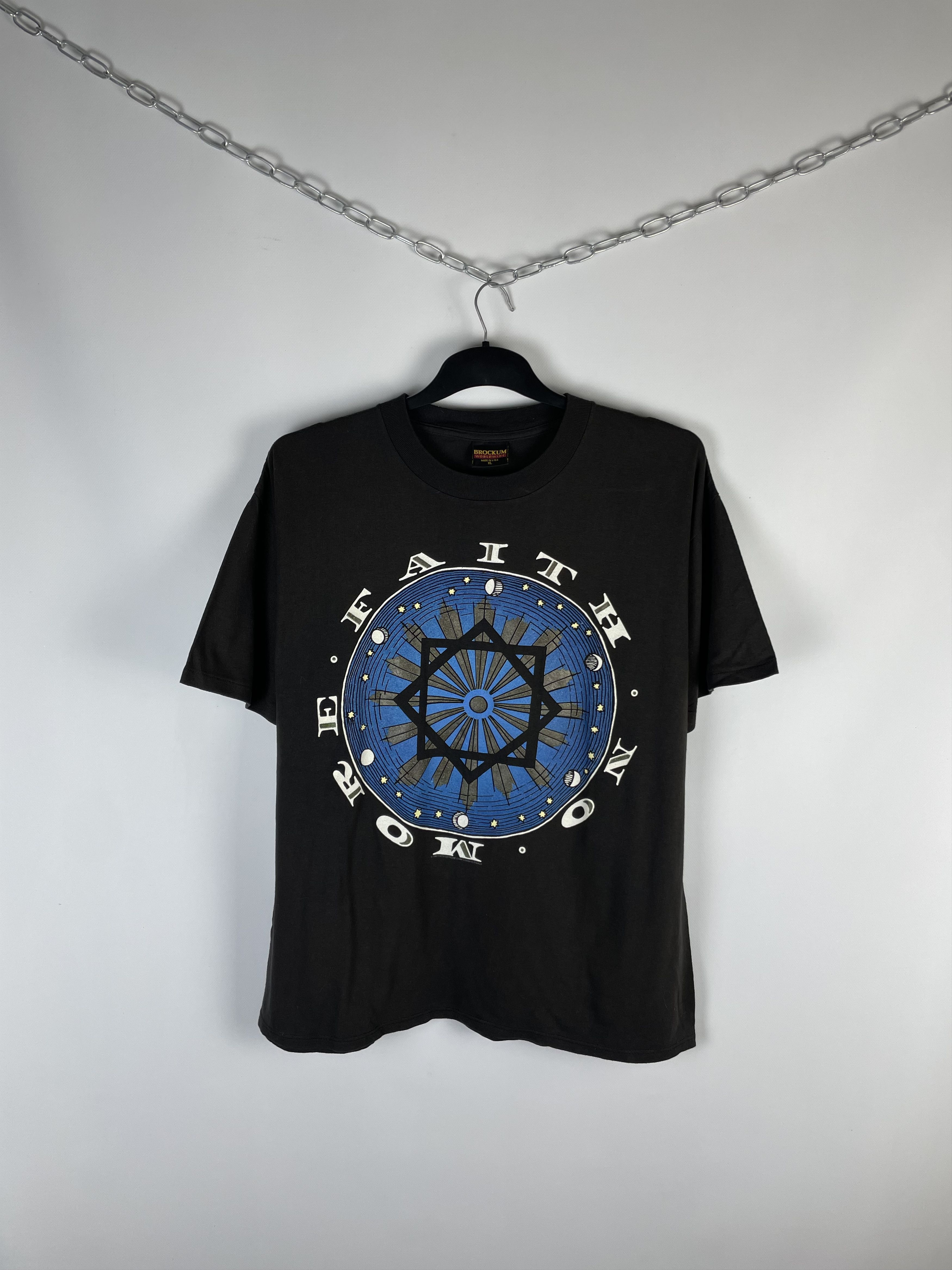 Band Tees Faith No More 1992 vintage rock band overprinted tee Size US XL / EU 56 / 4 - 1 Thumbnail