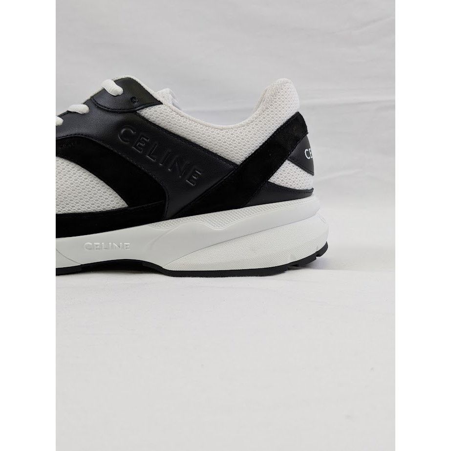 Celine o1rshd1 Low Lace-Up Sneakers in Black/Optic White Size US 12 / EU 45 - 2 Thumbnail