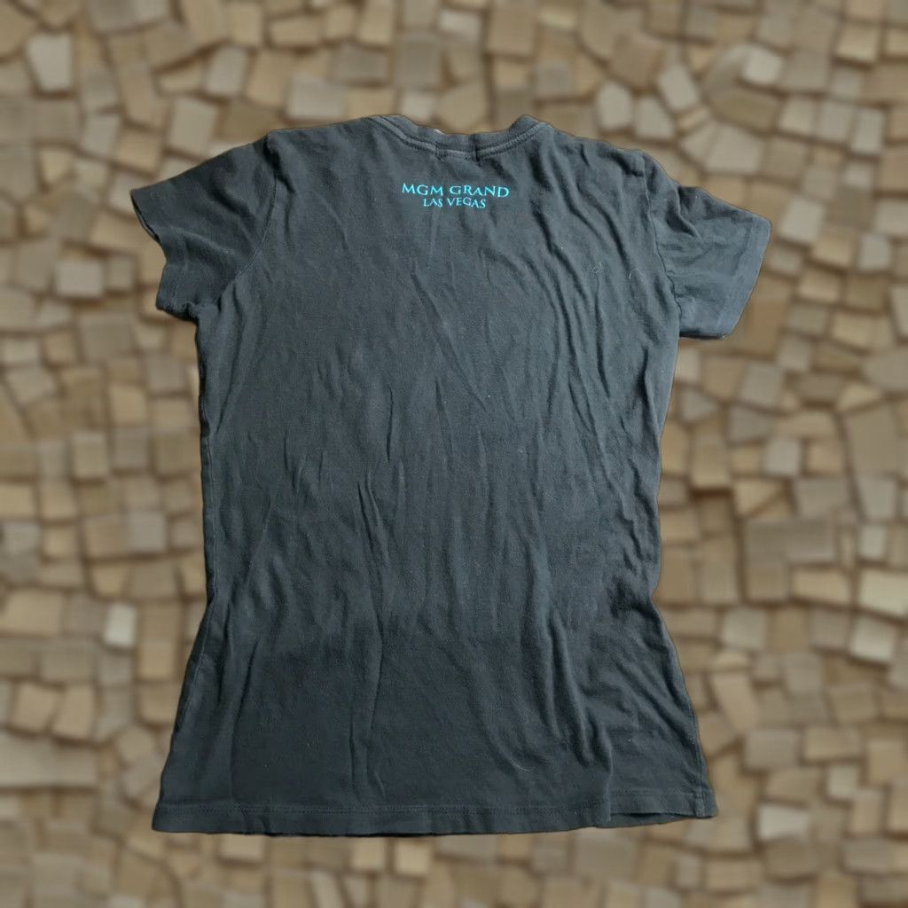 Vintage MGM Grand Shirt Womens Large Black LAS VEGAS Lion Top Short Sleeve T-Shirt Mens? Size L / US 10 / IT 46 - 1 Thumbnail