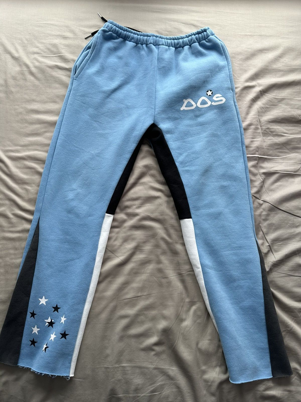 image of Dos Atl Flare Sweatpants in Blue, Men's (Size 32)