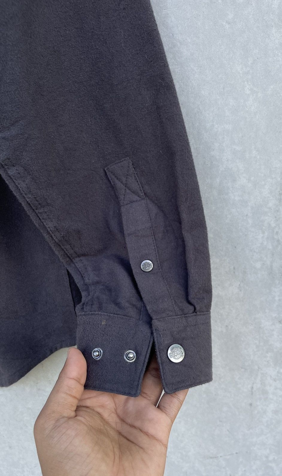 Harley Davidson F/W 2021 Harley Davidson Long-sleeve Work Shirt Snap Button Size US M / EU 48-50 / 2 - 7 Thumbnail