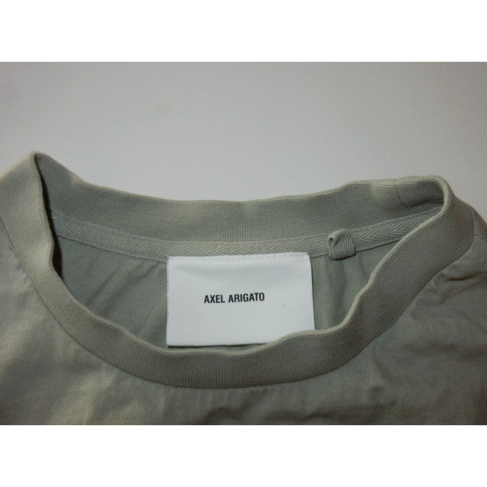Axel Arigato Axel Arigato Men's Portugal Made T Shirt XS Short Sleeve Cotton Beige Size US XS / EU 42 / 0 - 3 Thumbnail