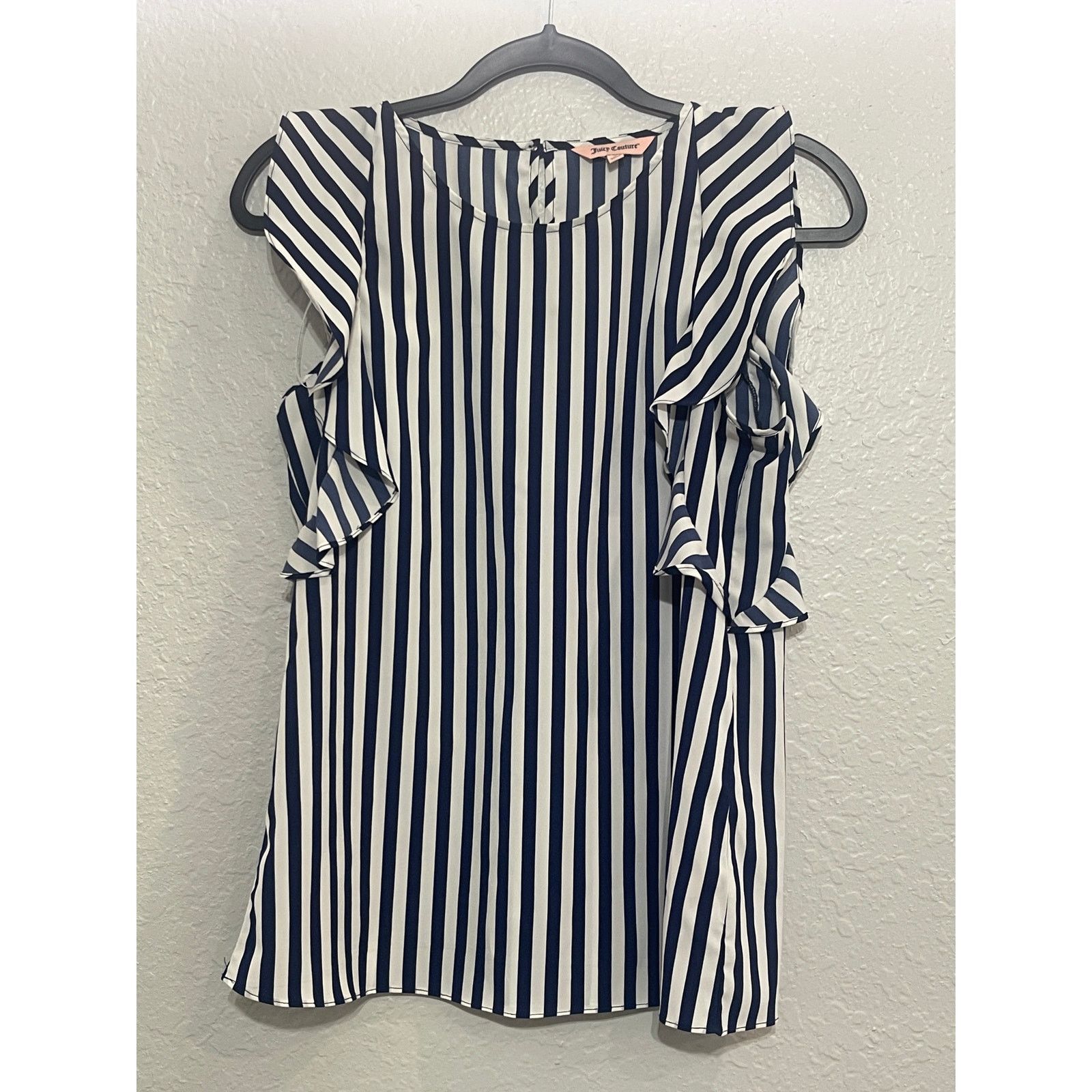 Juicy Couture Juicy Couture Top S striped, Flowy Sleeves,Coastal Vibes Size S / US 4 / IT 40 - 3 Thumbnail