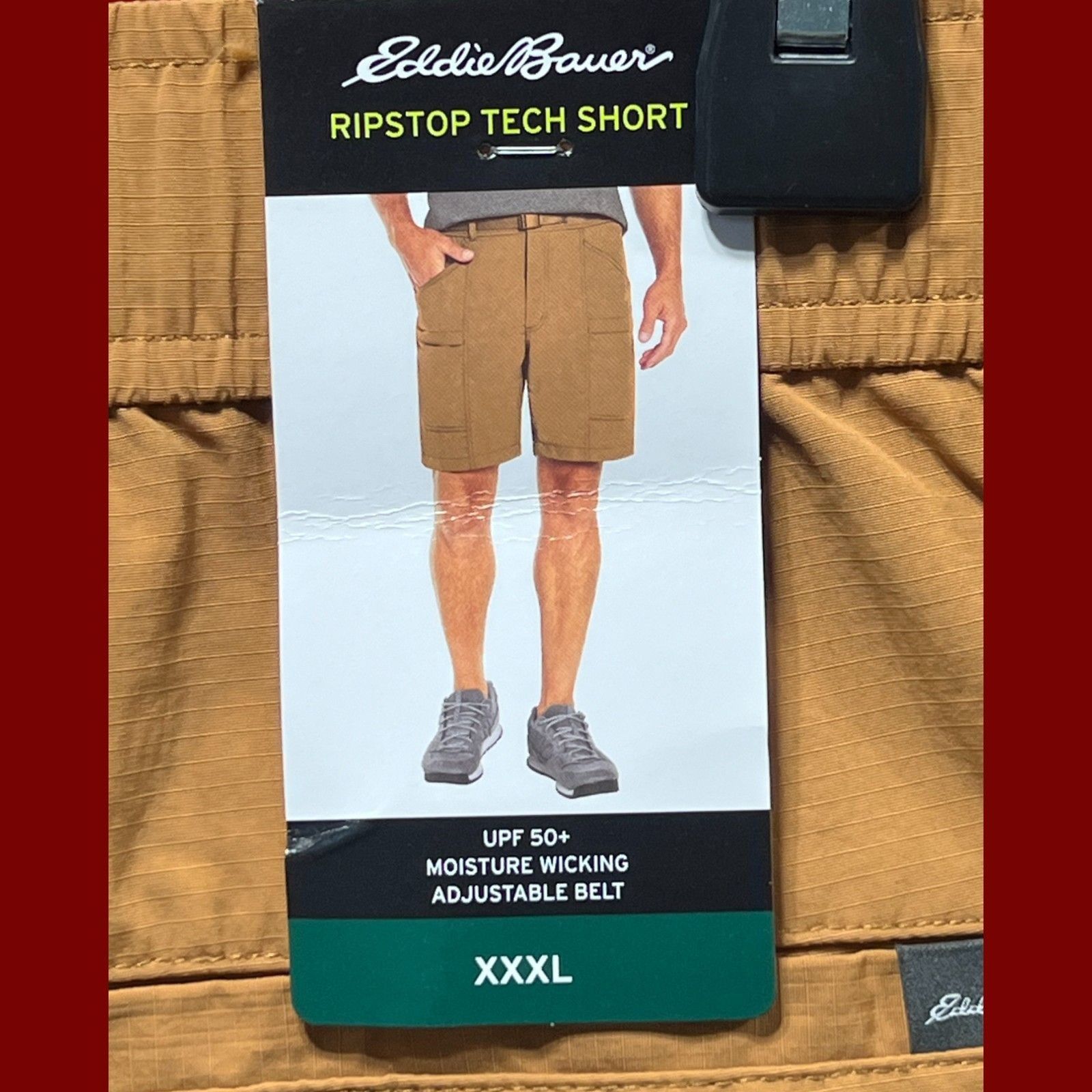 Eddie Bauer Eddie Bauer- Men's Ripstop Tech Short- UPF 50+ Moisture Wick Size ONE SIZE - 11 Thumbnail