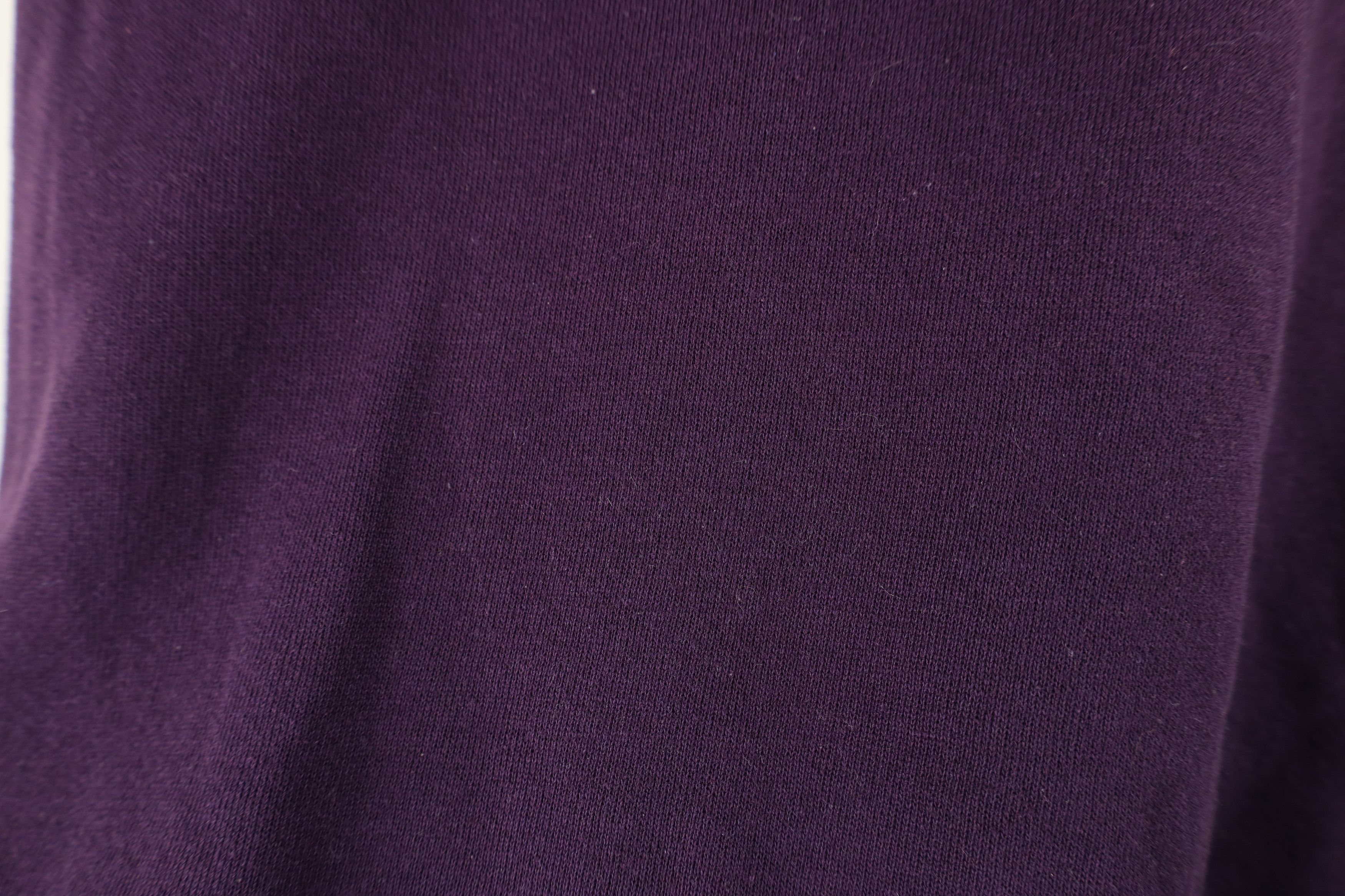 Vintage Vintage 90s Streetwear Blank Crewneck Sweatshirt Purple USA Size XL / US 12-14 / IT 48-50 - 7 Thumbnail