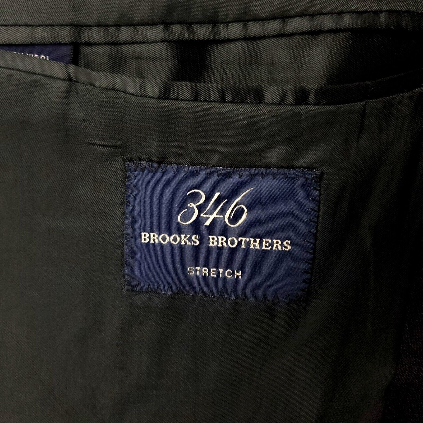 Brooks Brothers DAMAGED 346 Brooks Brothers Stretch Wool 2 Button Blazer 44L Size 44L - 8 Thumbnail