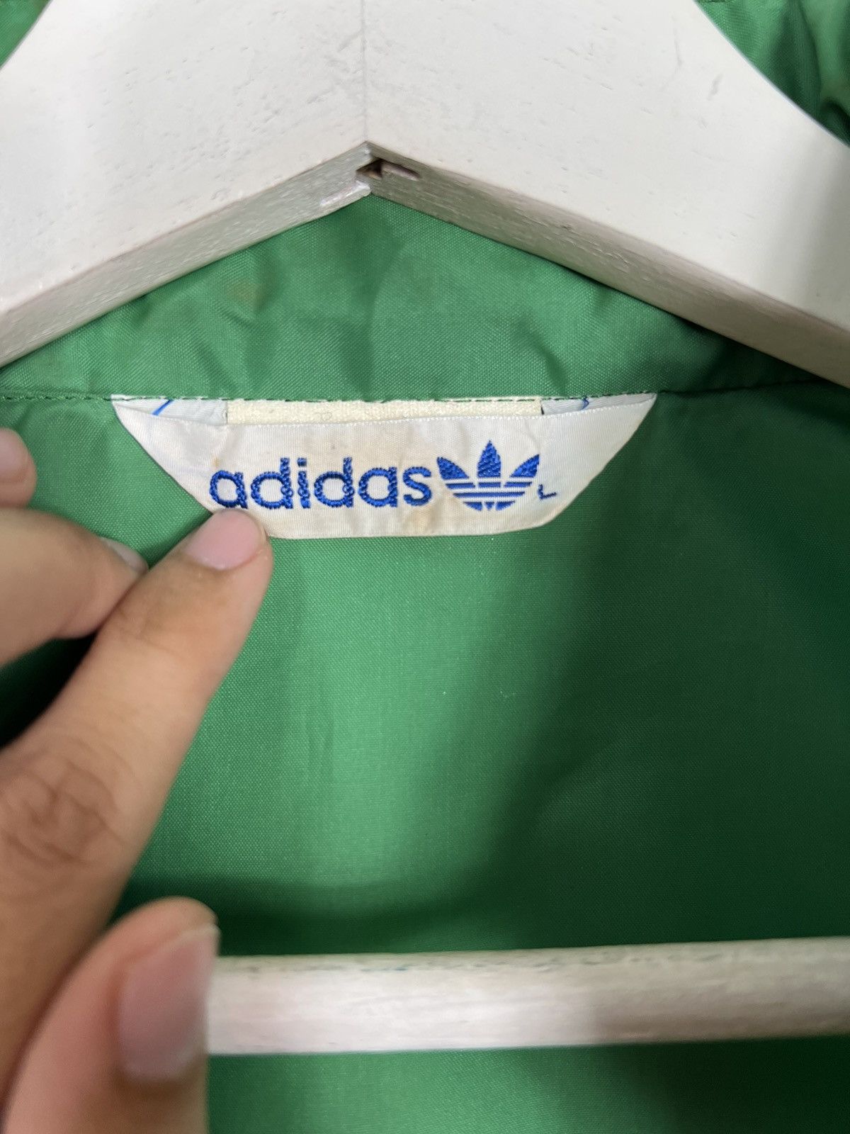 Adidas 🔥 70s TRUE VINTAGE ADIDAS WINDBREAKER Size US L / EU 52-54 / 3 - 15 Thumbnail