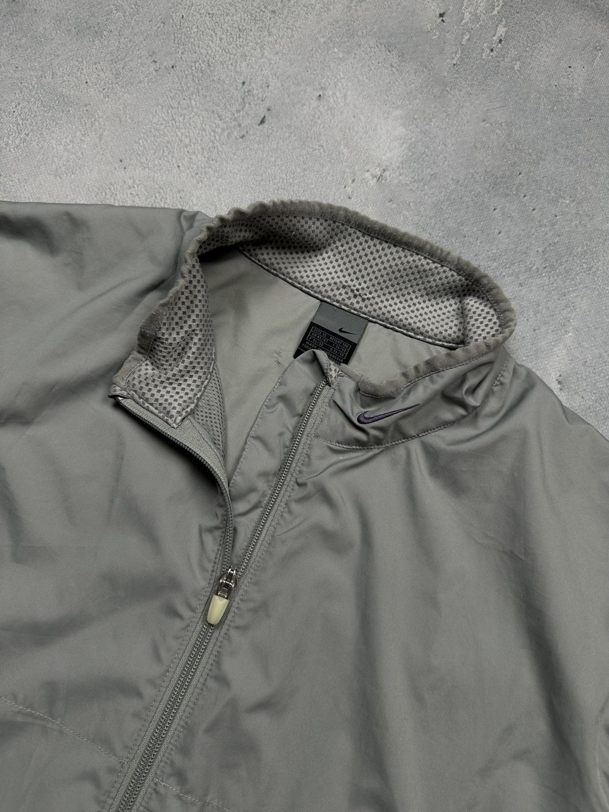 Nike Nike Vintage Zipper Jacket swoosh logo y2k 90s Zip-Up Rare Size US XL / EU 56 / 4 - 4 Thumbnail