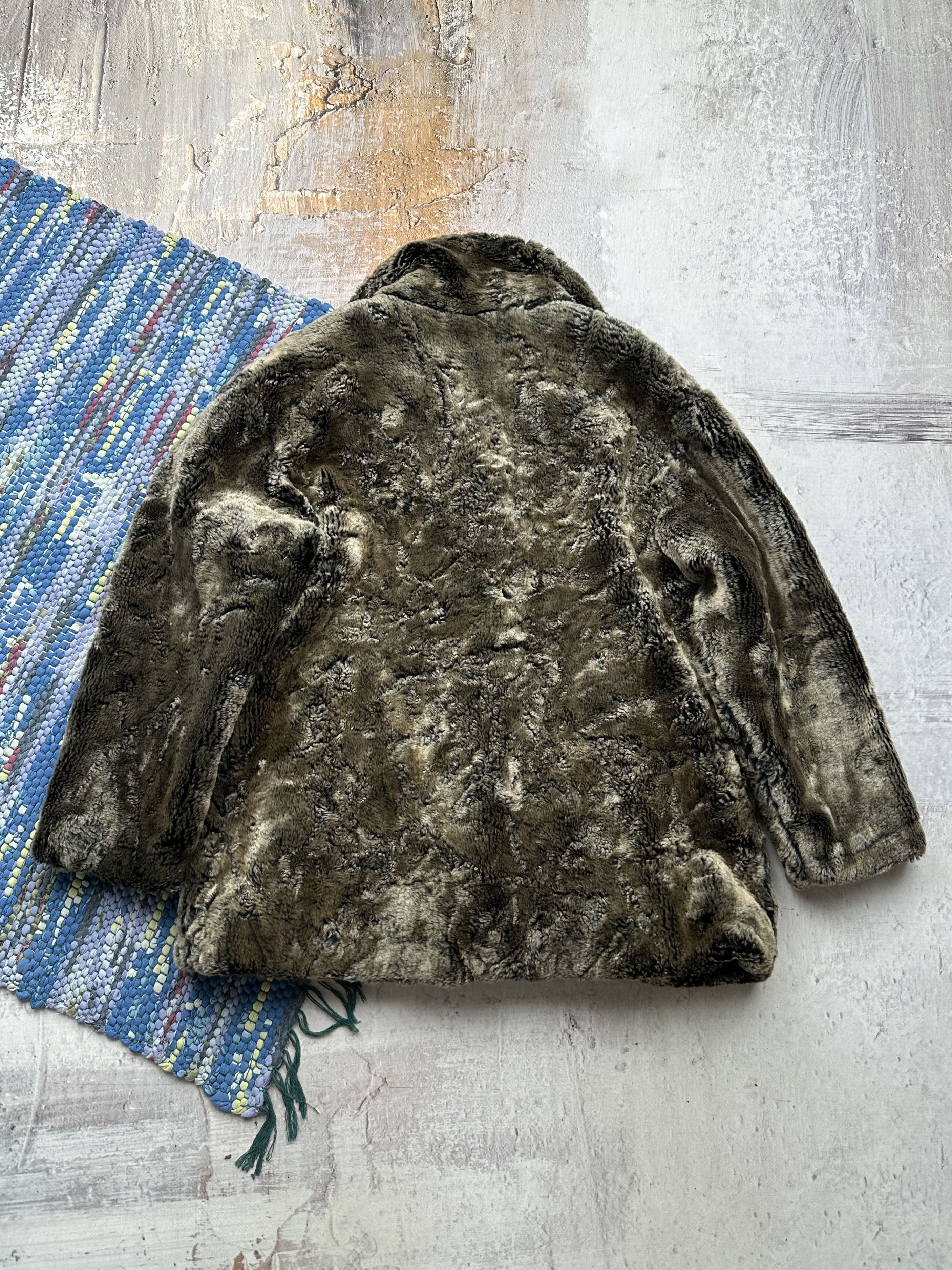 Vintage Vintage Faux Fur Coat A135D15(403) Size M / US 6-8 / IT 42-44 - 5 Thumbnail