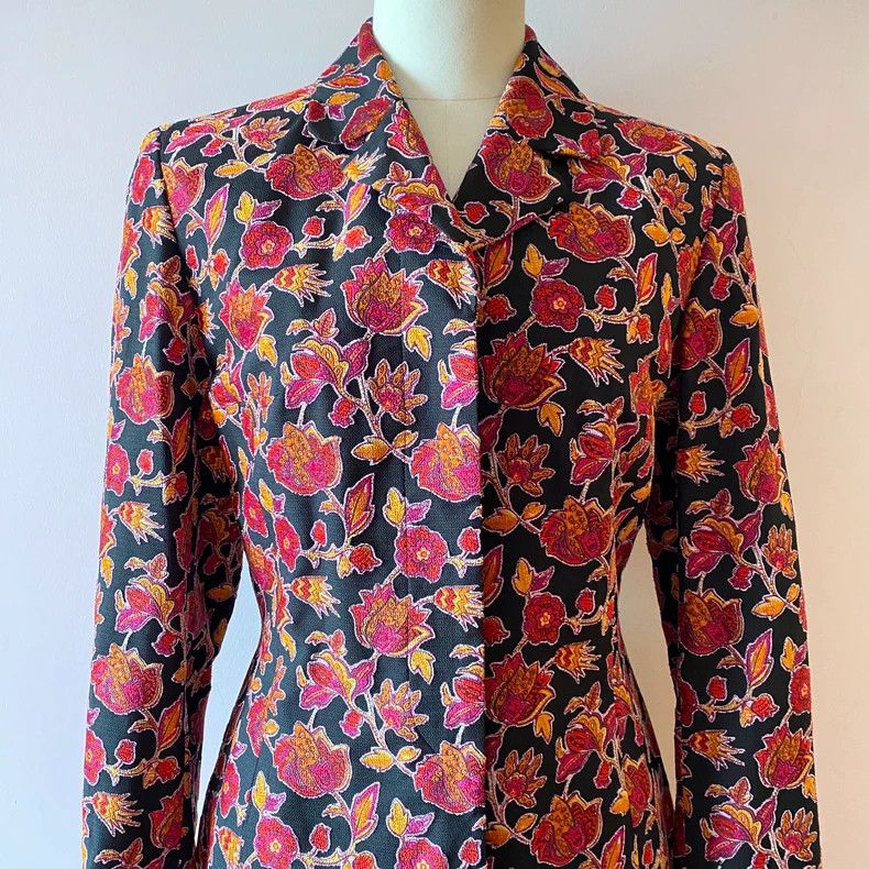 Kenzo KENZO Vintage red flower embroidery set Size XS / US 0-2 / IT 36-38 - 2 Thumbnail