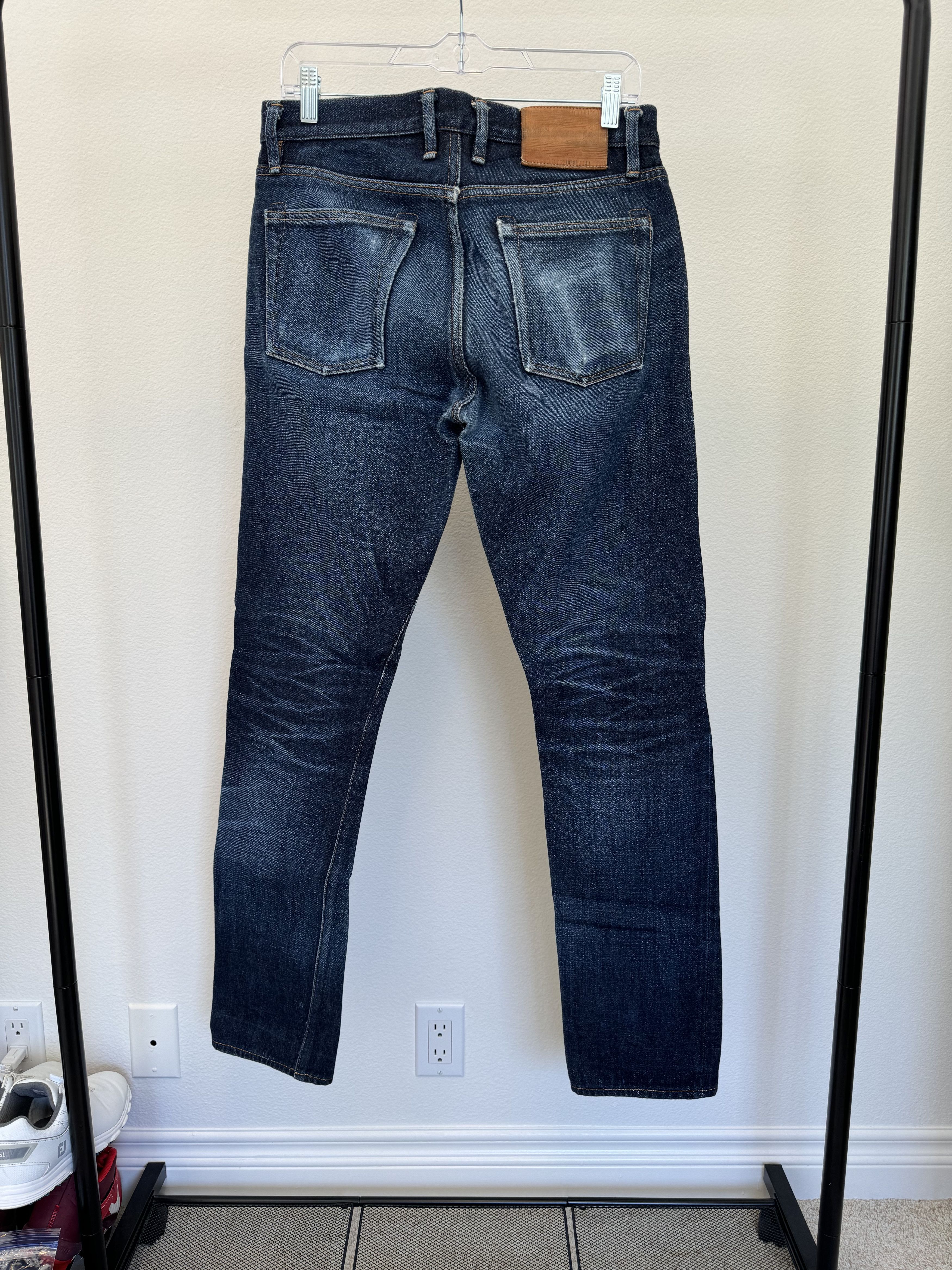 3sixteen 3sixteen+ 40BSP 16.5oz Caustic Wave Denim Size US 31 - 2 Thumbnail