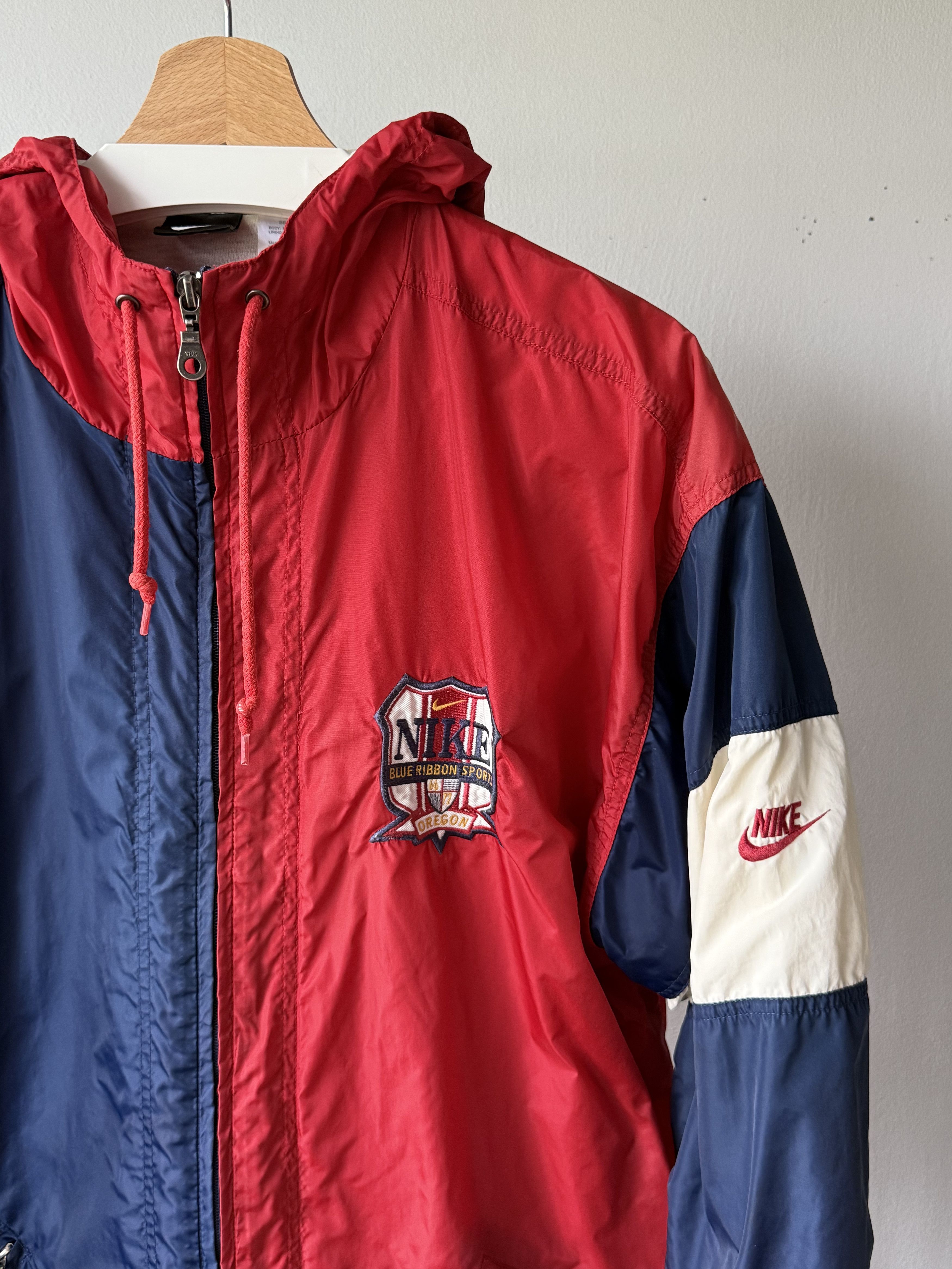 Nike × Vintage Vintage Nike Blue Ribbon Sports Oregon Windbreaker Jacket Size US M / EU 48-50 / 2 - 7 Thumbnail