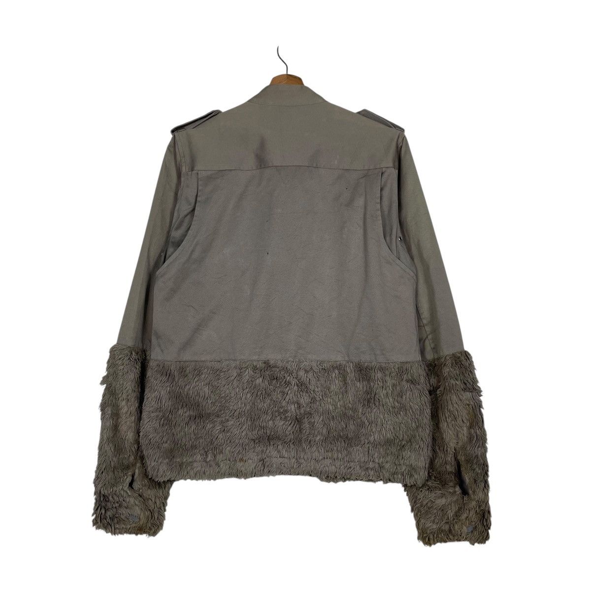Maison MIHARA YASUHIRO Mihara Yasuhiro Fur Mix Rider Jacket Size M / US 6-8 / IT 42-44 - 7 Thumbnail