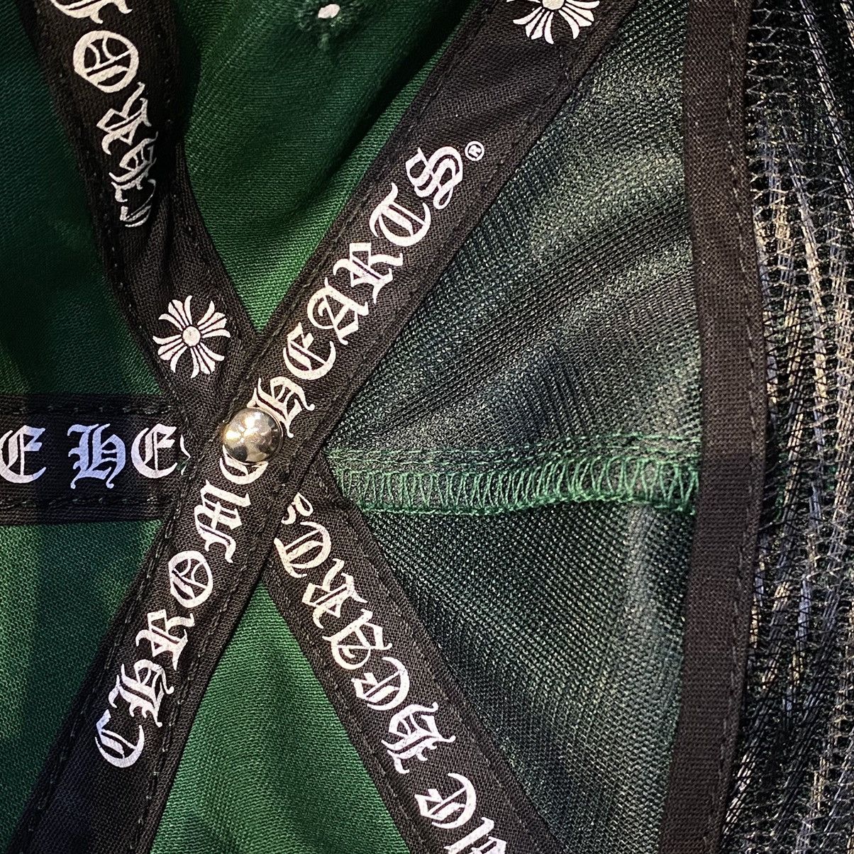 Chrome Hearts CHROME HEARTS UNSTRUCTURED Space patch trucker hat green Size ONE SIZE - 7 Thumbnail