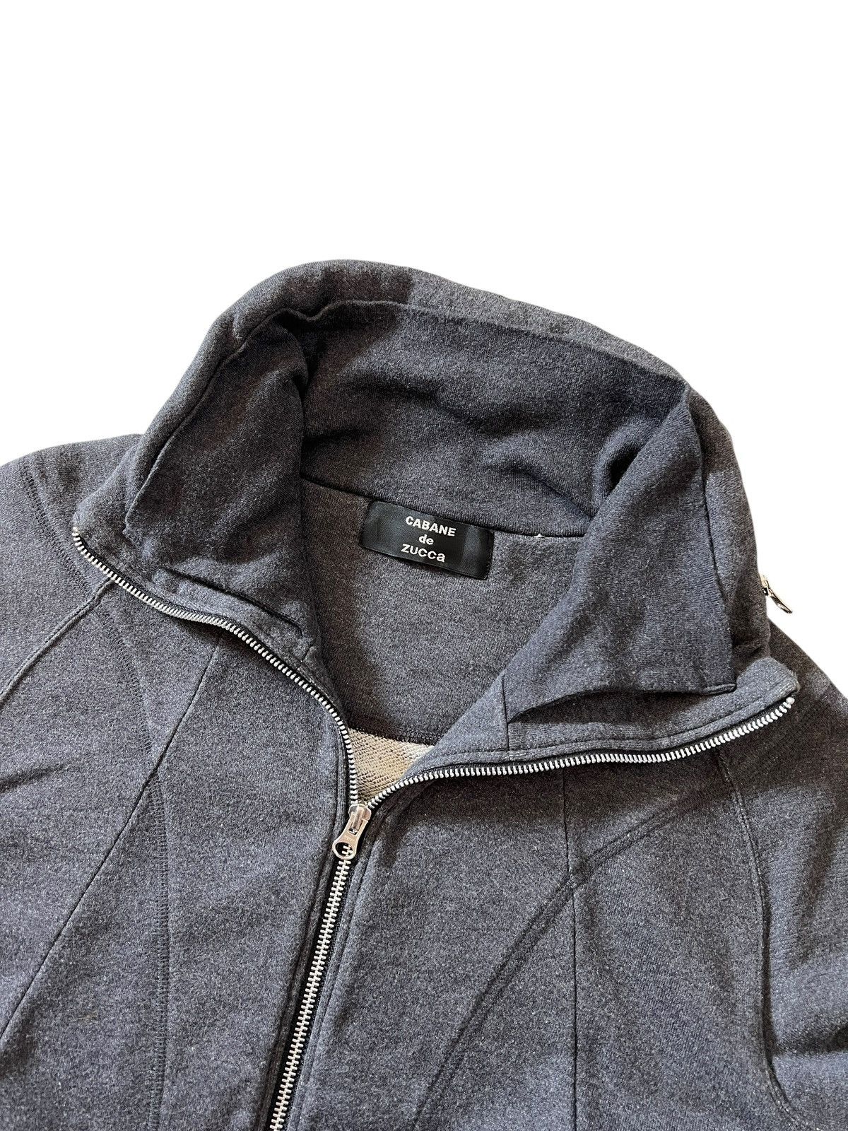 CABANE de ZUCCa 1990s Cabane de Zucca Bono Zipper Hoodie Size US L / EU 52-54 / 3 - 8 Thumbnail