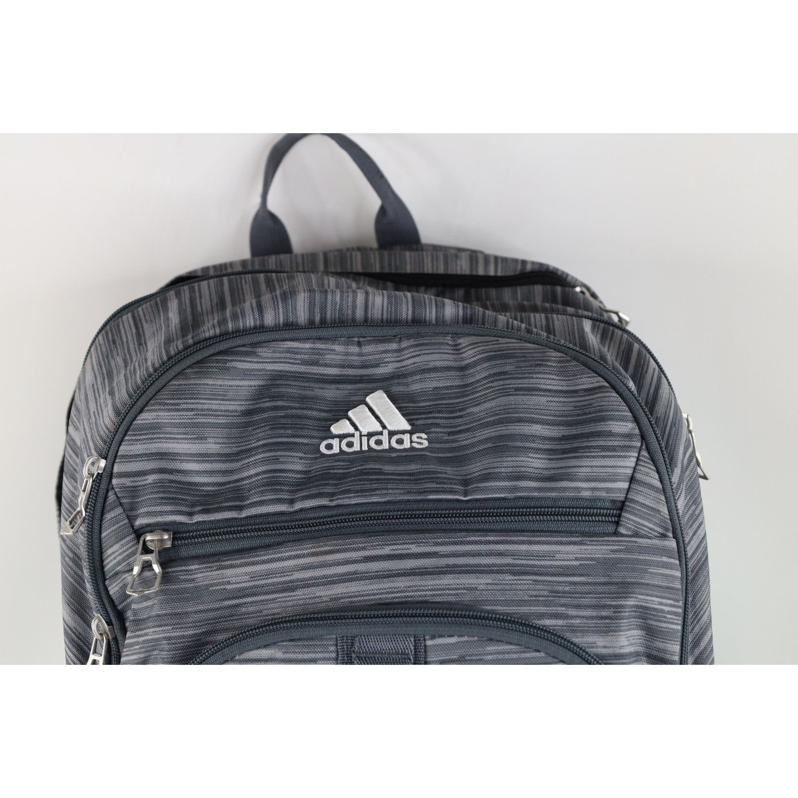 Adidas Vintage Adidas Spell Out Striped Loadspring Backpack Bag Size ONE SIZE - 2 Thumbnail