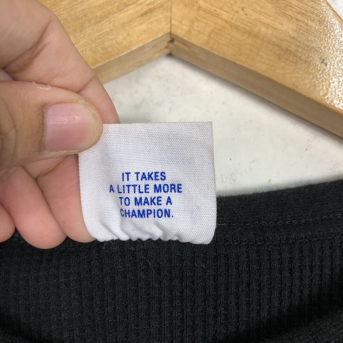 Champion Champion Patch Logo Simple Streetwear fit inner Long Sleeve Size US M / EU 48-50 / 2 - 11 Thumbnail