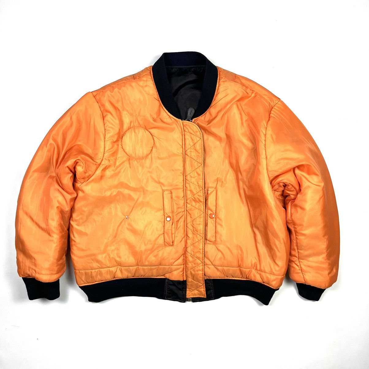 Vintage Night Crows Vintage Bomber Jacket Black Military Aviator Size US XL / EU 56 / 4 - 11 Thumbnail