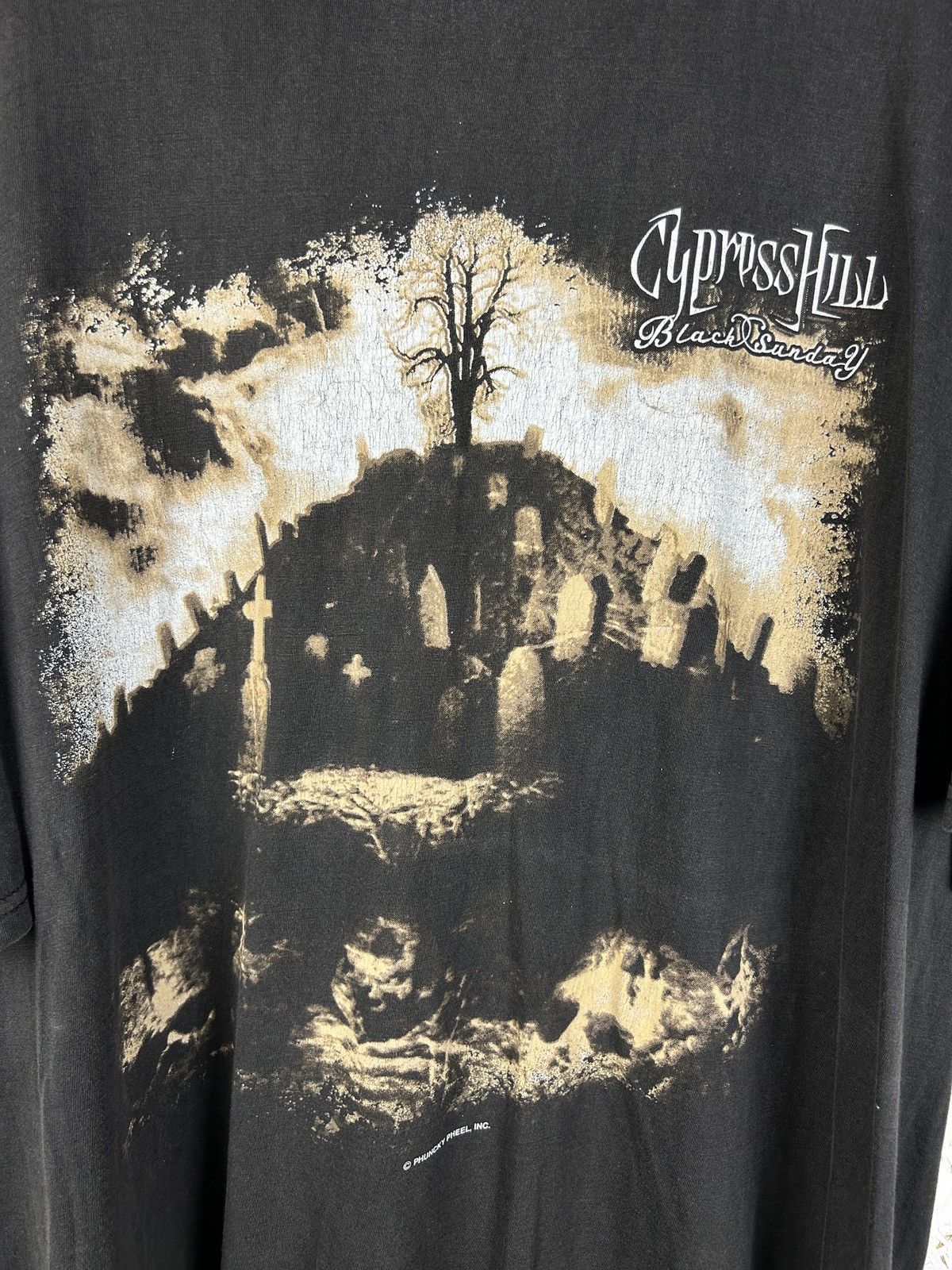 Rap Tees 90s Vintage Cypress Hill Black Sunday 1993 Rap Hip Hop Tee Size US L / EU 52-54 / 3 - 2 Thumbnail