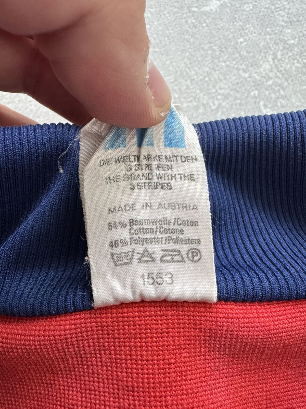 Adidas Vintage Adidas 90s Track Top Olympic Jacket Made In Austria Size US S / EU 44-46 / 1 - 10 Thumbnail
