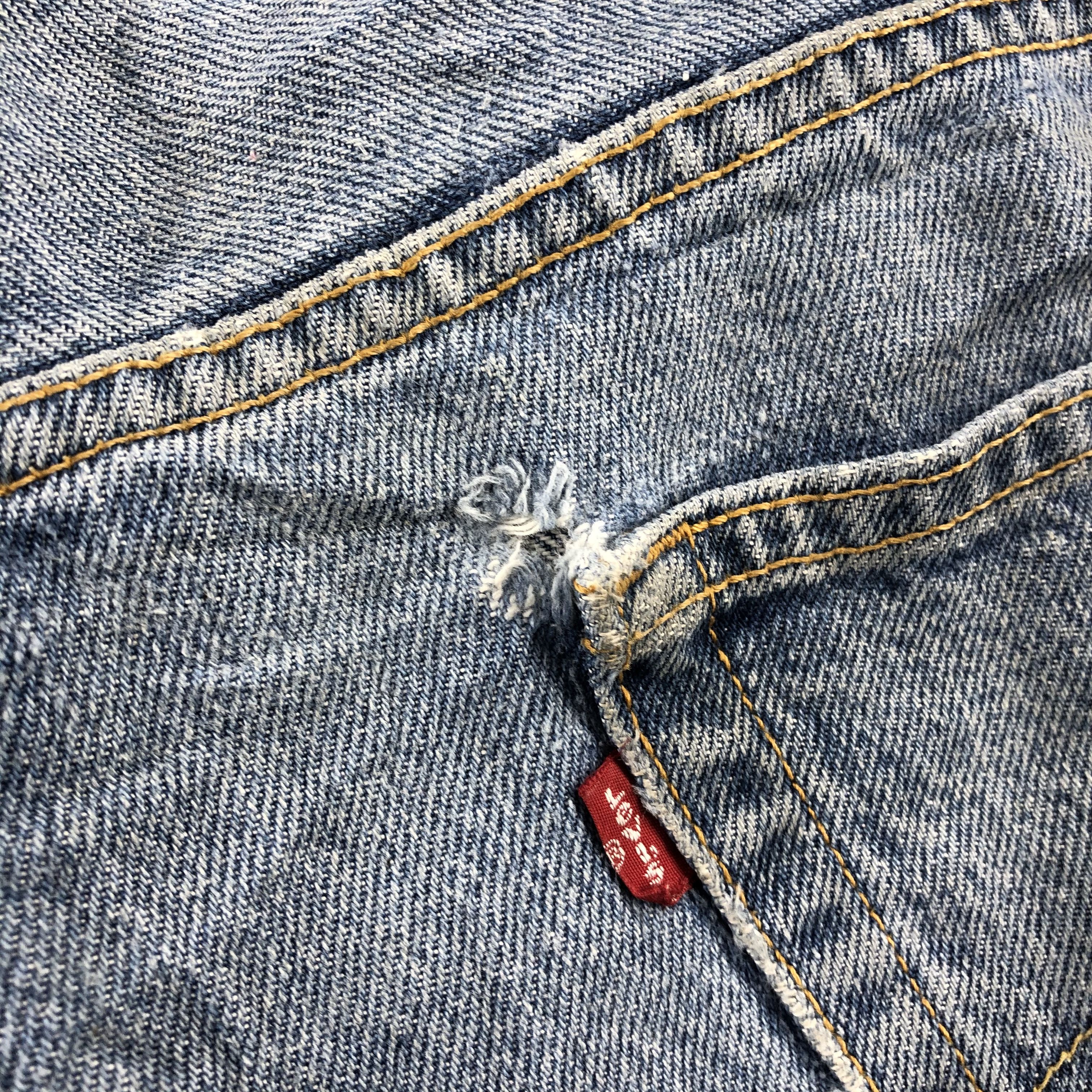 Levi's Vintage Blue Wash Levis 505 Jeans-J2619 Size US 43 - 9 Thumbnail