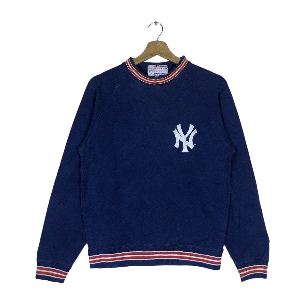 Starter Vintage New Yankees Genuine Merchandise by Starter Pullover Size US M / EU 48-50 / 2 - 1 Thumbnail