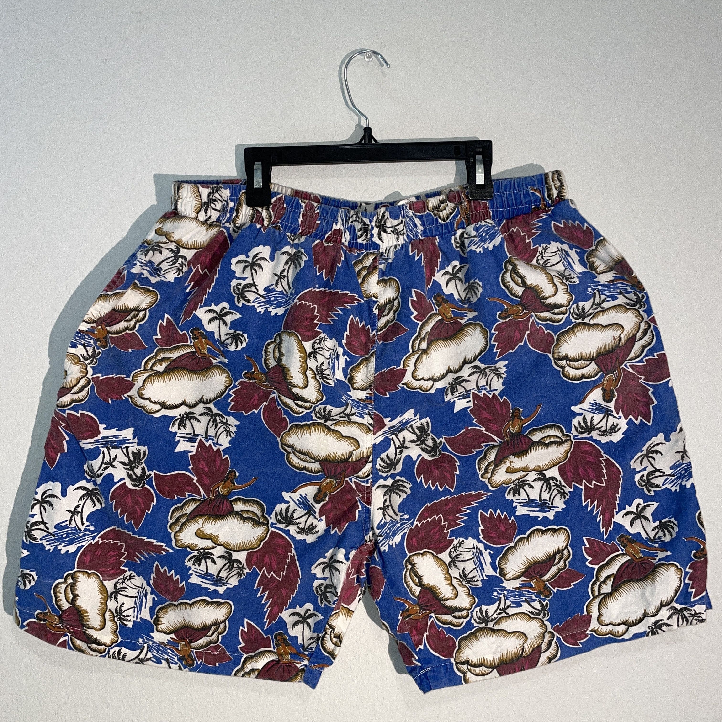 Other Vintage Uniform Code Hawaiian Beach Shorts Large Size US 32 / EU 48 - 1 Thumbnail