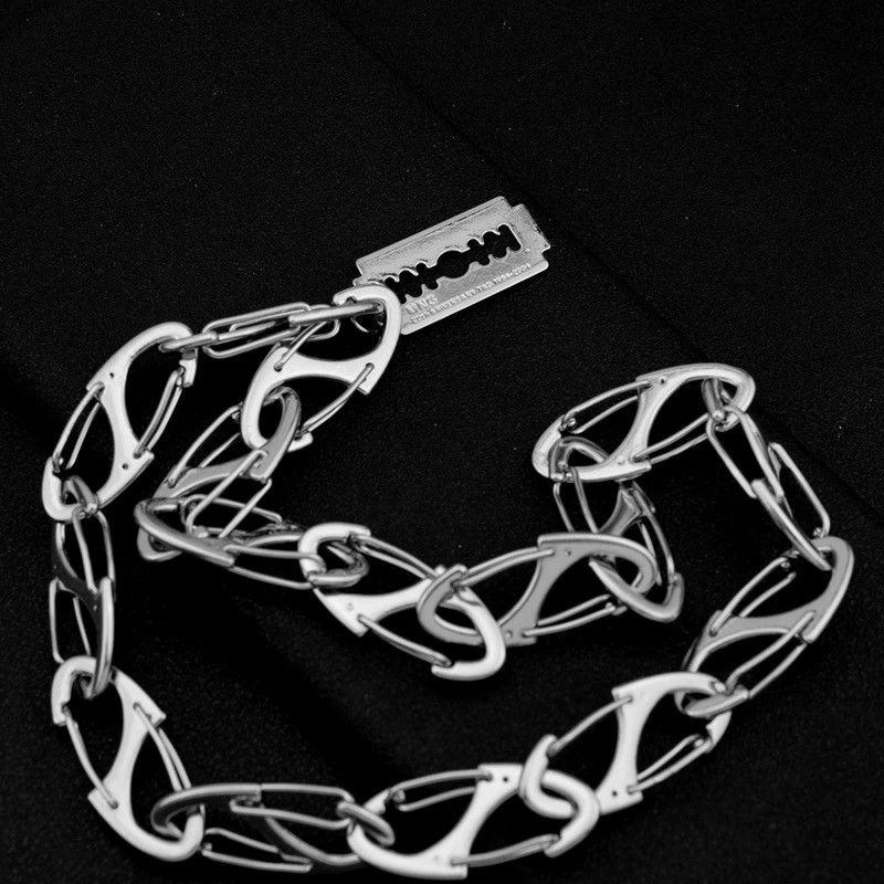 Vintage Retro hip-hop street punk necklace Size ONE SIZE - 2 Thumbnail