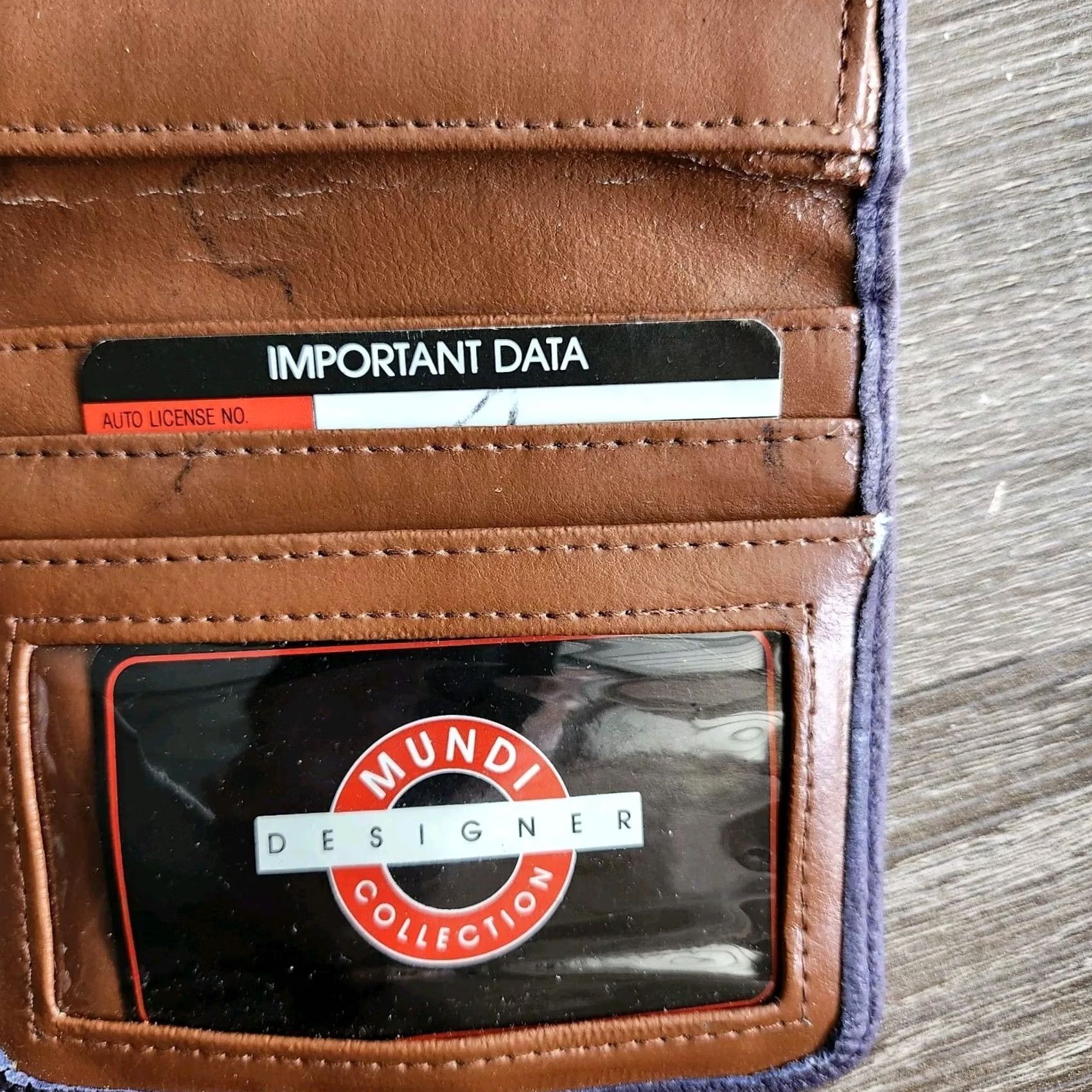 Vintage Mundi Collection Designer Women Purple Brown Shoulder Bag Size ONE SIZE - 8 Thumbnail