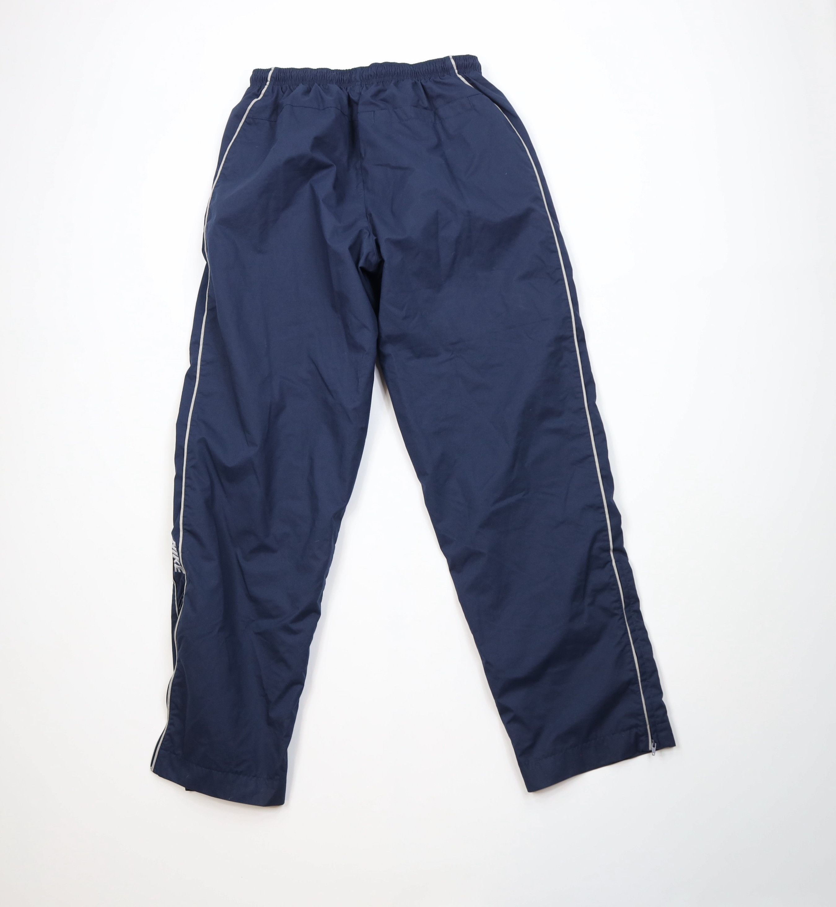 Nike Vintage Nike Scott Mini Swoosh Lined Wide Leg Pants Blue Size US 34 / EU 50 - 11 Thumbnail