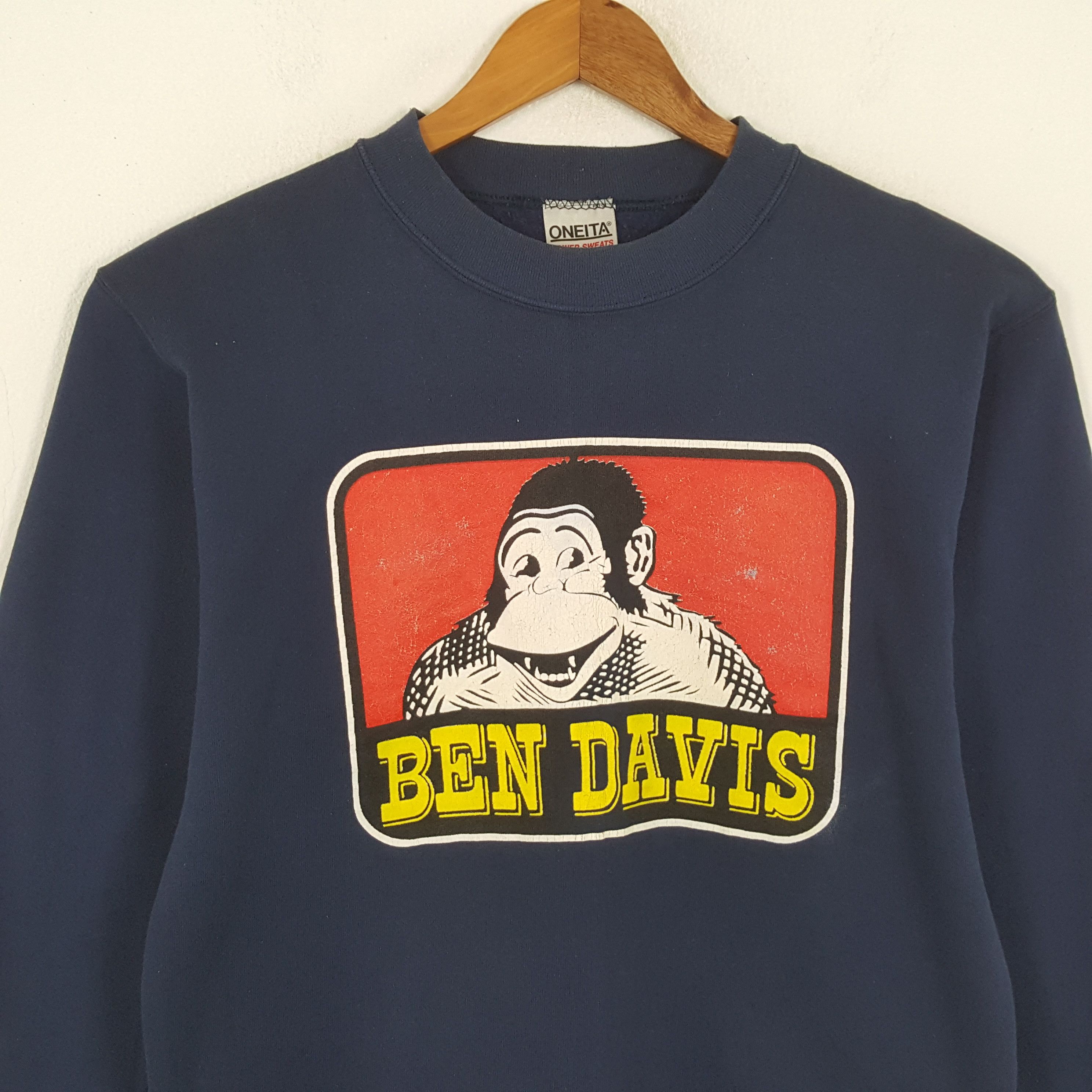 Ben Davis × Vintage Vintage BEN DAVIS American Streetwear Skateboard Sweatshirt Size US M / EU 48-50 / 2 - 2 Thumbnail