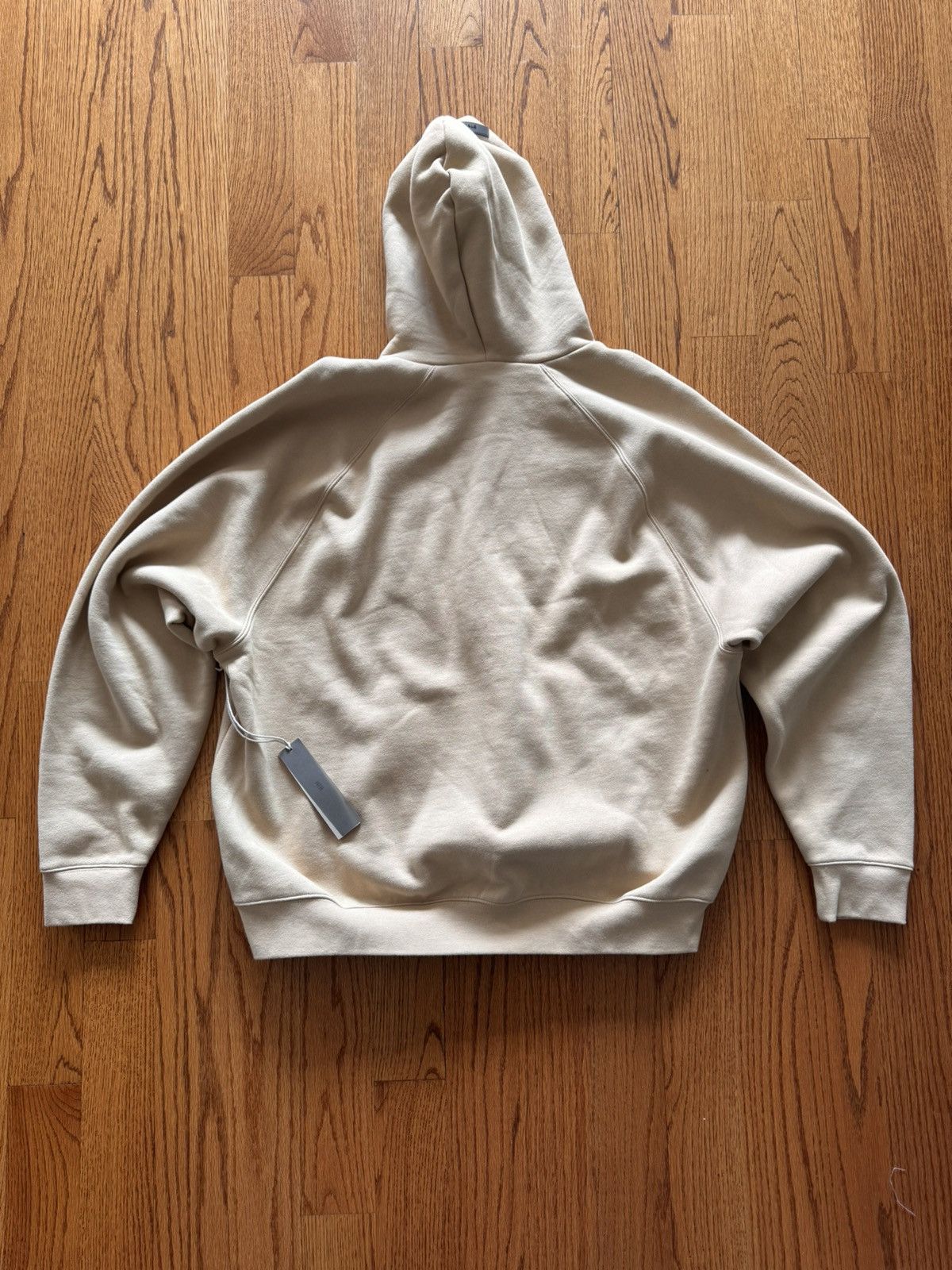 ***ESSENTIALS FEAR OF GOD CREAM HOODIE