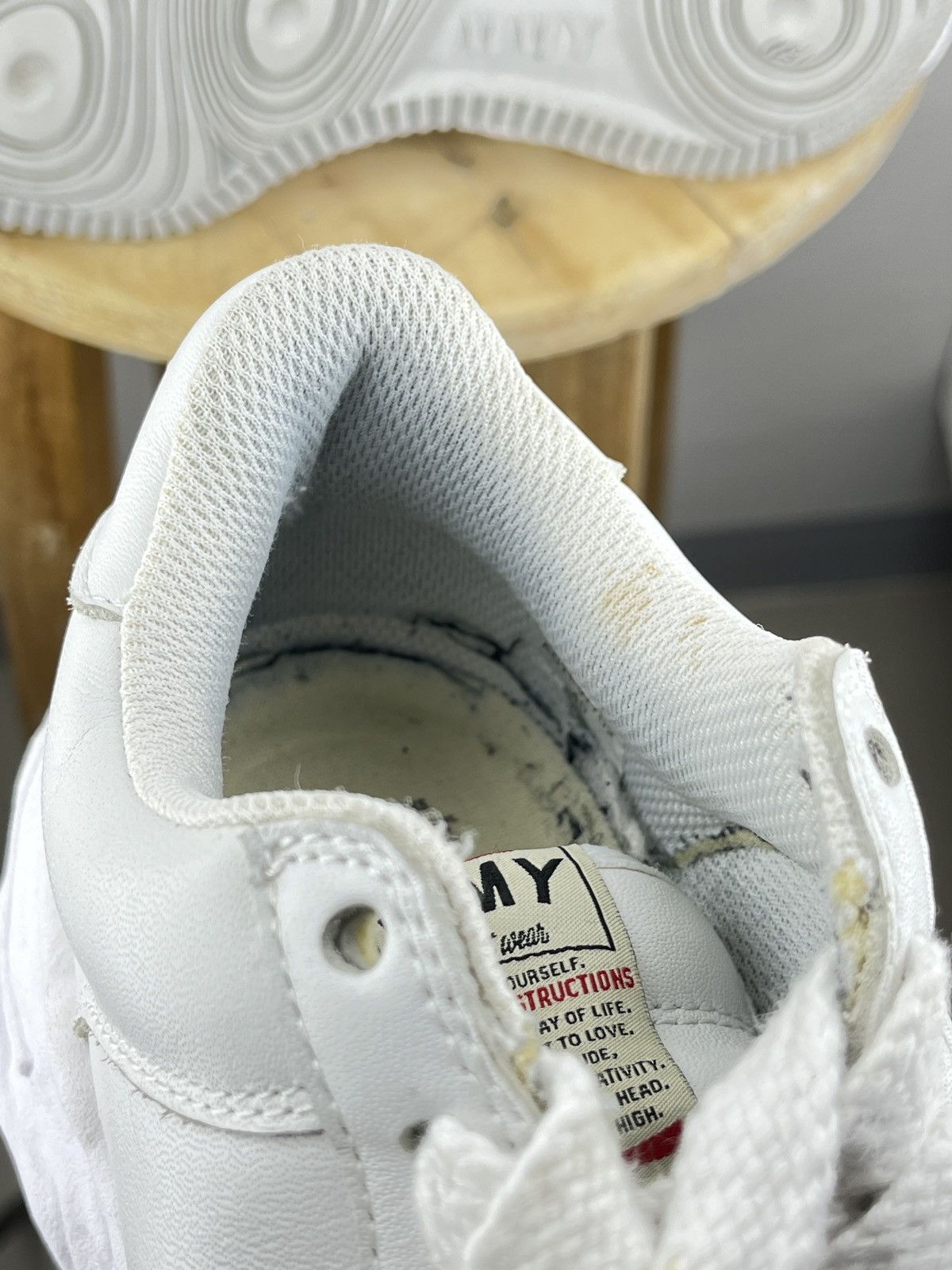 Maison MIHARA YASUHIRO "WAYNE" OG Sole Leather Low-top Sneaker Size US 7 / EU 40 - 10 Thumbnail