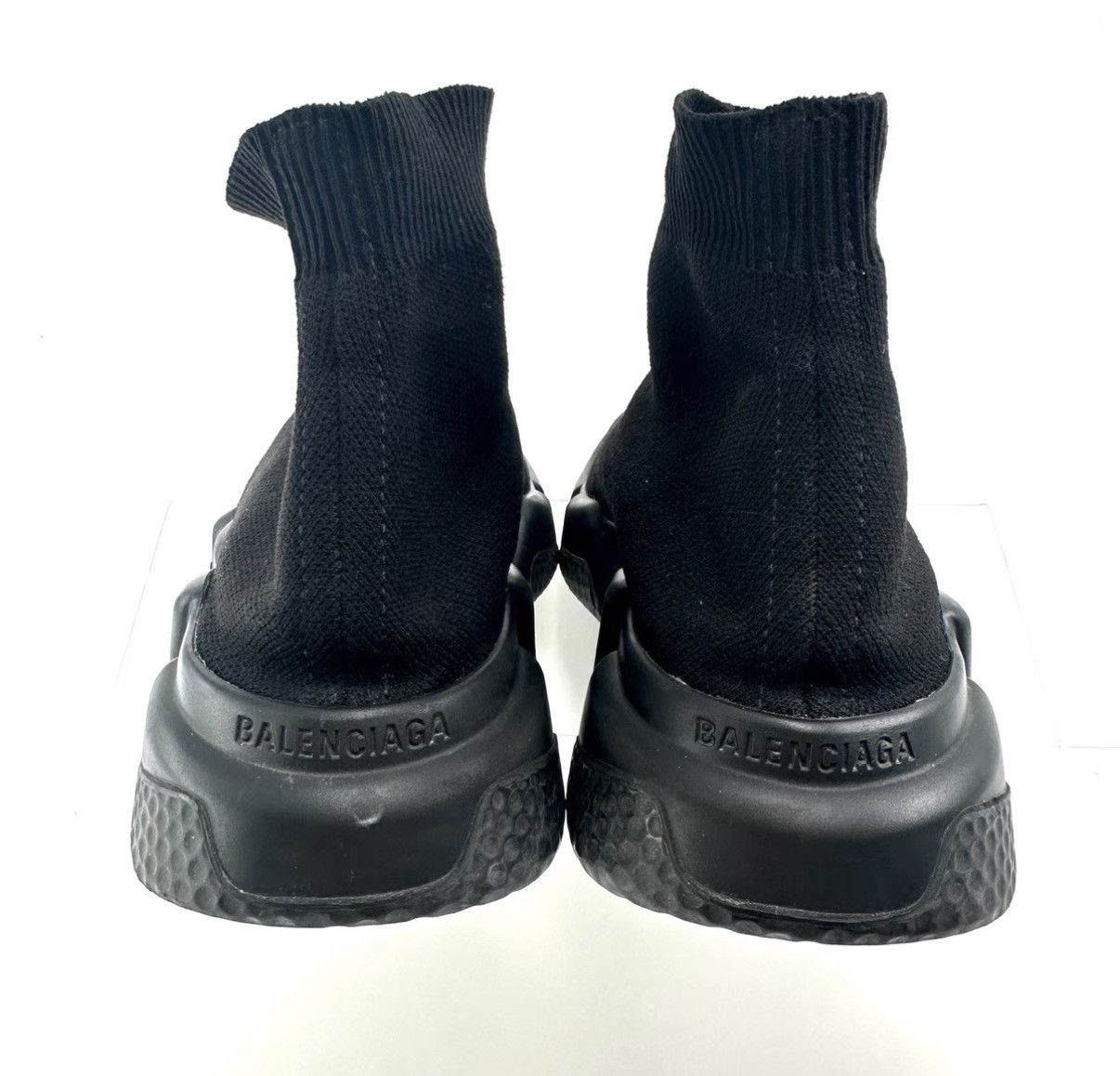 Balenciaga Balenciaga Speed Black Logo Sock Sneakers K12 Size US 7 / IT 37 - 3 Thumbnail