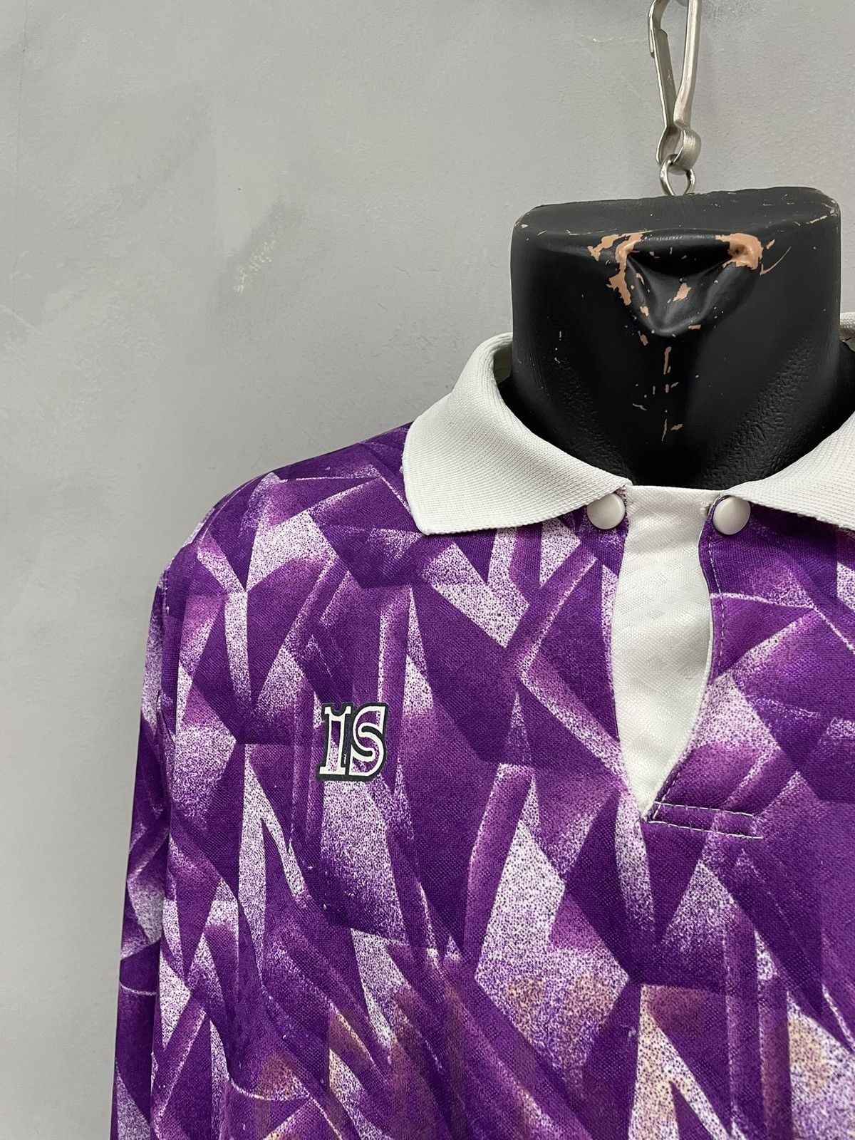 Erima Rare 90s italian Soccer Jersey longsleeve blokecore y2k Size US L / EU 52-54 / 3 - 4 Thumbnail