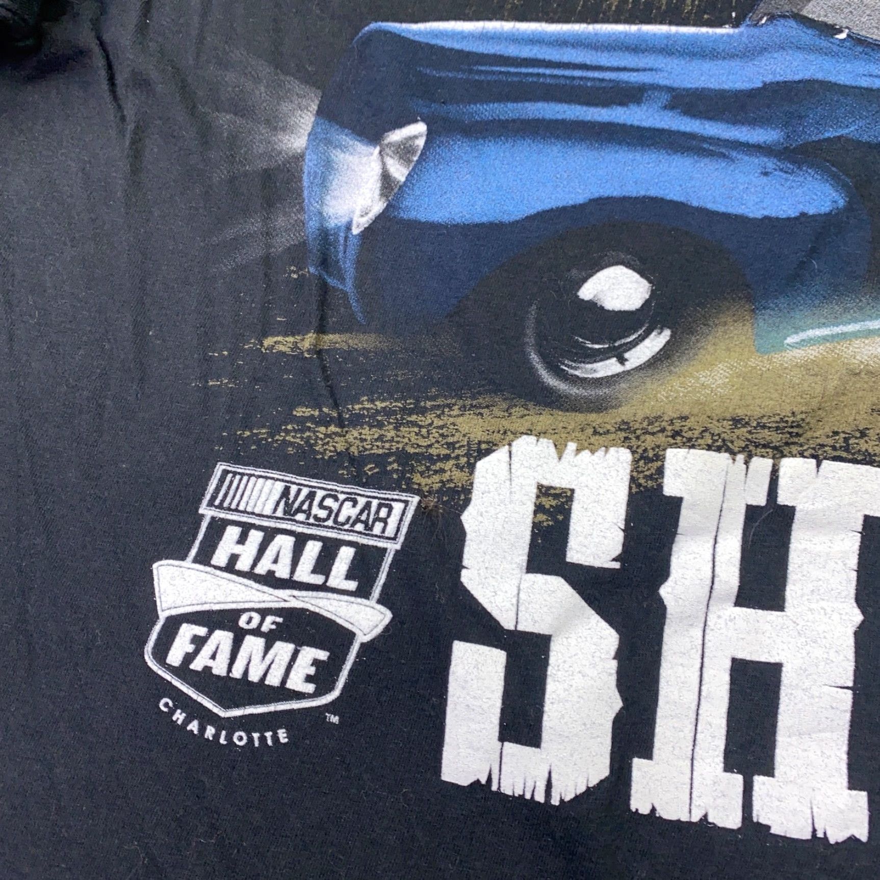 NASCAR VINTAGE Nascar Mens Shirt L Black Charlotte Hall of Fame Racing Moonshine Speed Shirt Mens Black Nascar Hall of Fame Moonshine Speed 90s? Size US L / EU 52-54 / 3 - 7 Thumbnail