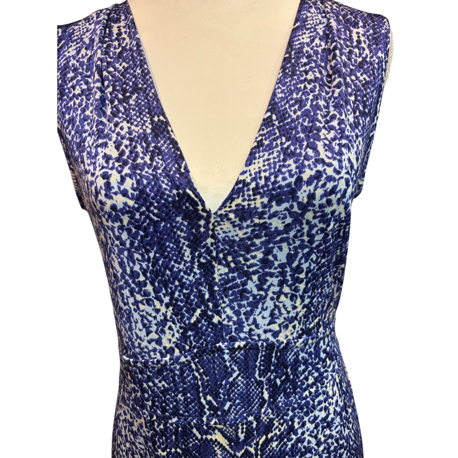 Tory Burch Tory Burch Silk Snakeskin Print Dress Size M Size M / US 6-8 / IT 42-44 - 6 Thumbnail