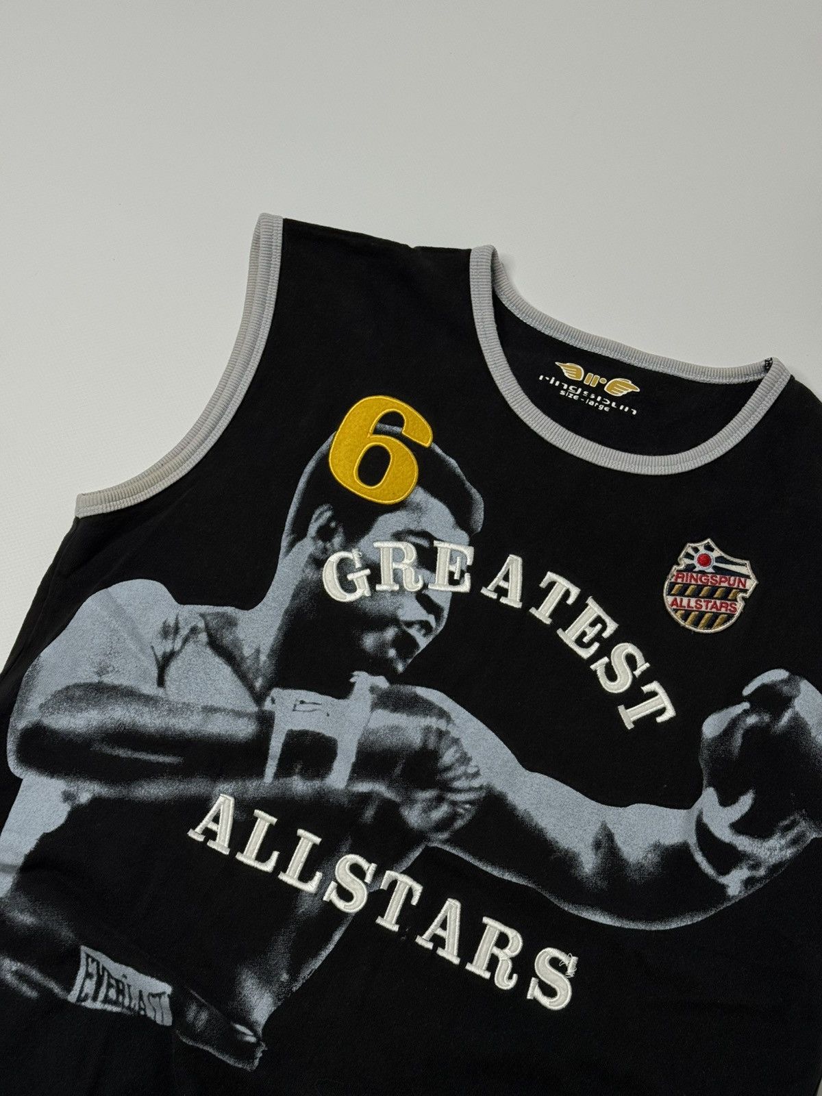 Ringspun Vintage Ringspun Muhammad Ali tank top y2k japanese swag sk8 Size US L / EU 52-54 / 3 - 2 Thumbnail