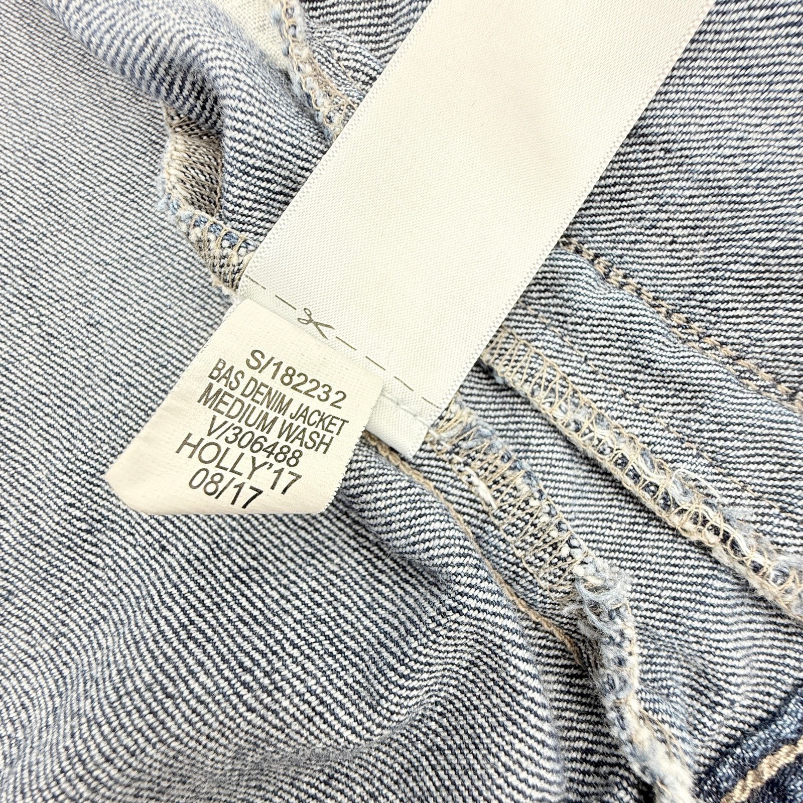 Banana Republic Banana Republic Medium Wash Stretch Denim Jacket XS Size XS / US 0-2 / IT 36-38 - 5 Thumbnail