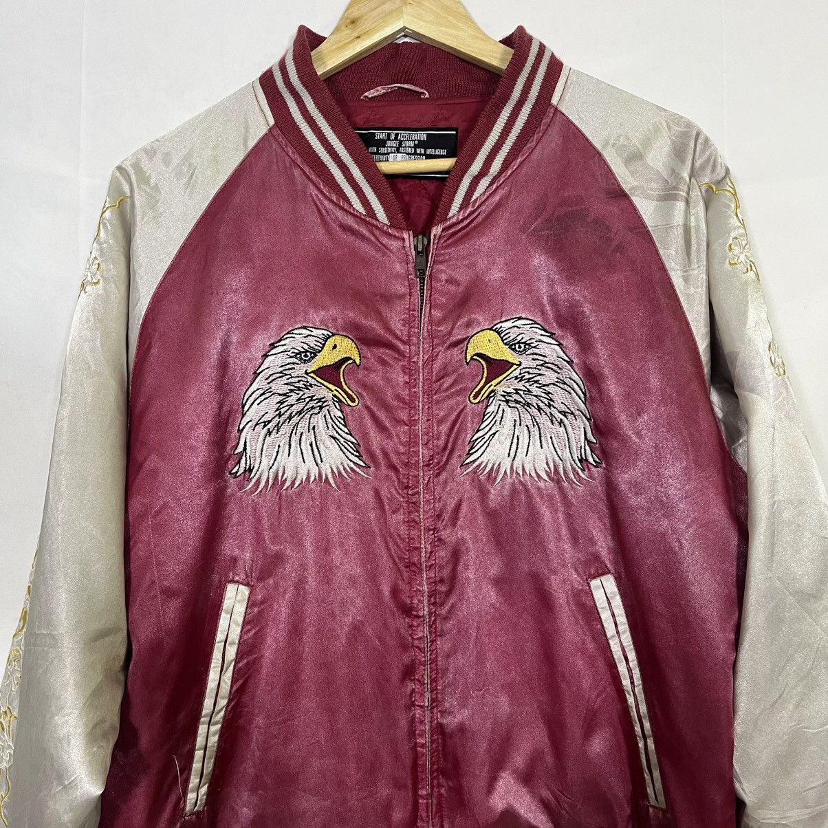 Japanese Brand VTG START OF ACCELERATION JUNGLE STORM SUKAJAN JACKET Size US L / EU 52-54 / 3 - 2 Thumbnail