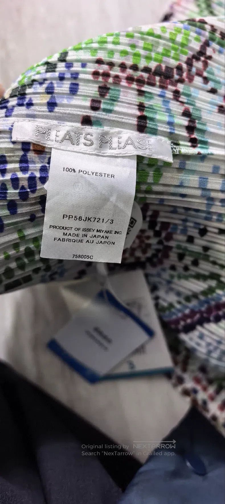 Issey Miyake Issey Miyake White Firework Print Short Sleeve Top Size L / US 10 / IT 46 - 3 Thumbnail
