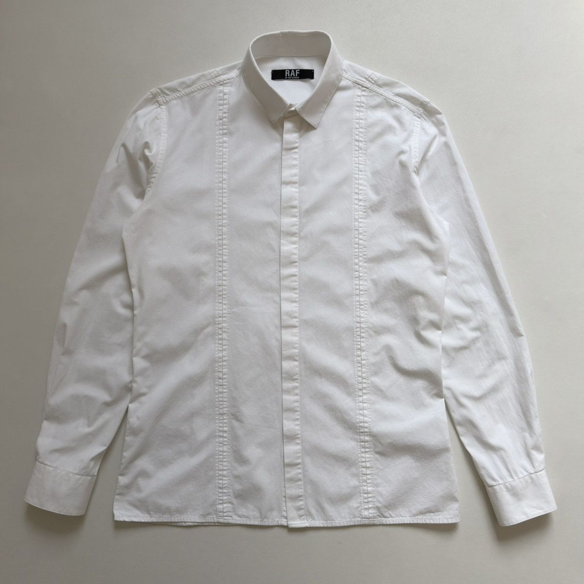 Raf by Raf Simons Mid 2000s Split Seam Detail Shirt Size US M / EU 48-50 / 2 - 2 Thumbnail